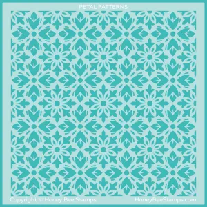 Petal Patterns| Background Stencil