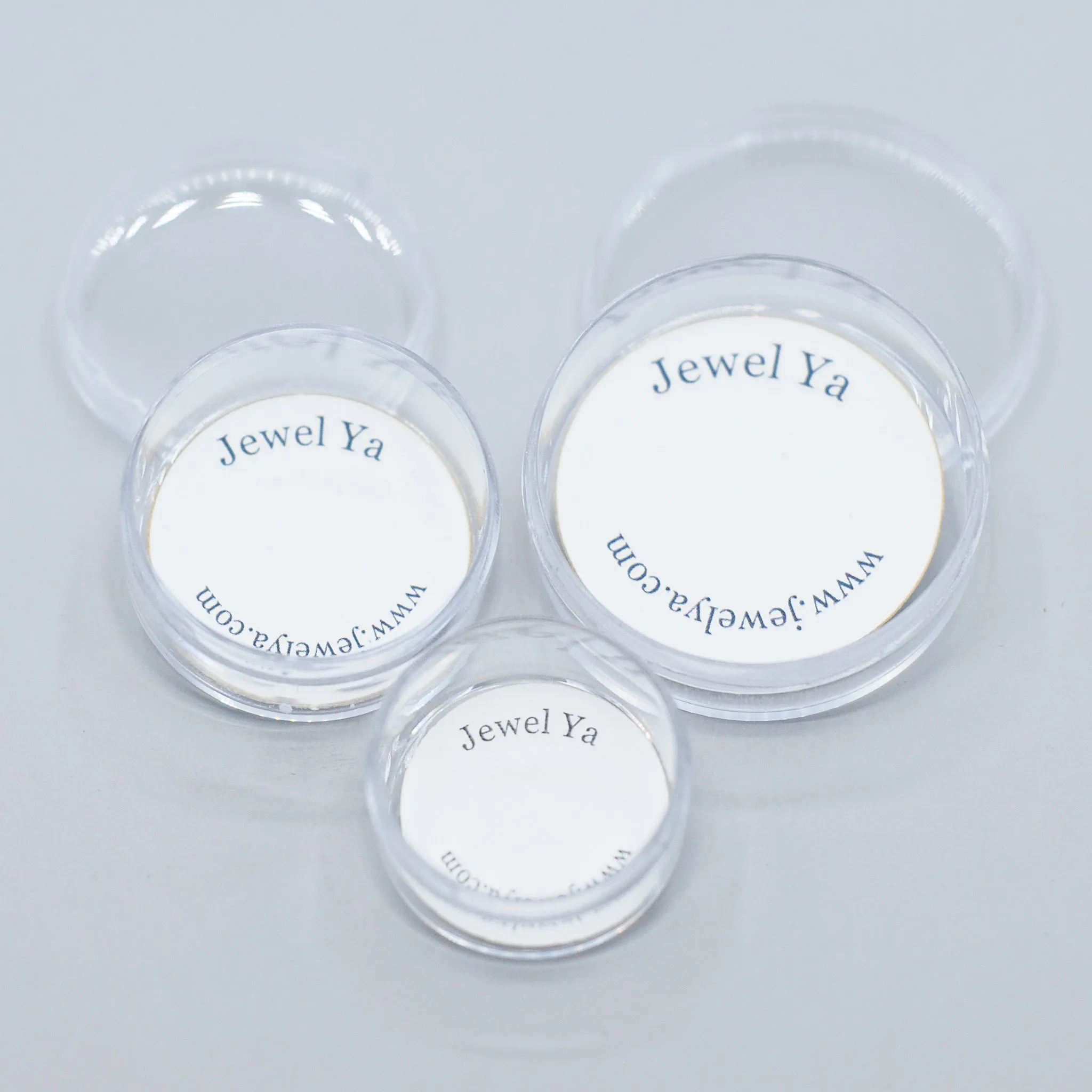 Petite Initial Birthstone Necklace Layering Set