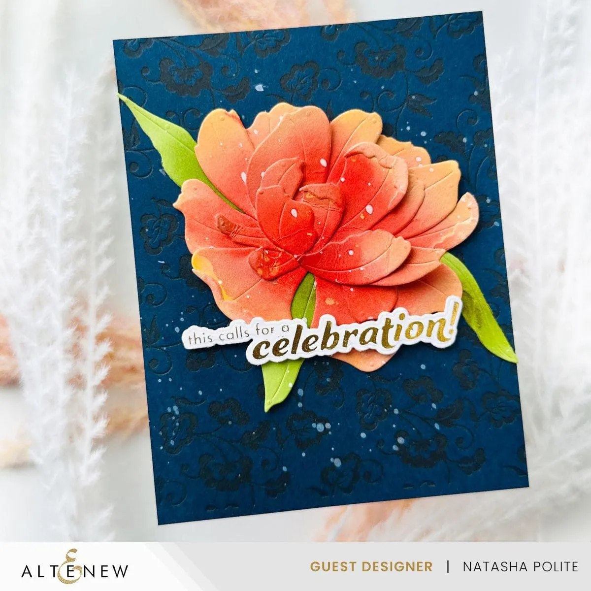 Pink Star Tulip Layering Die Set