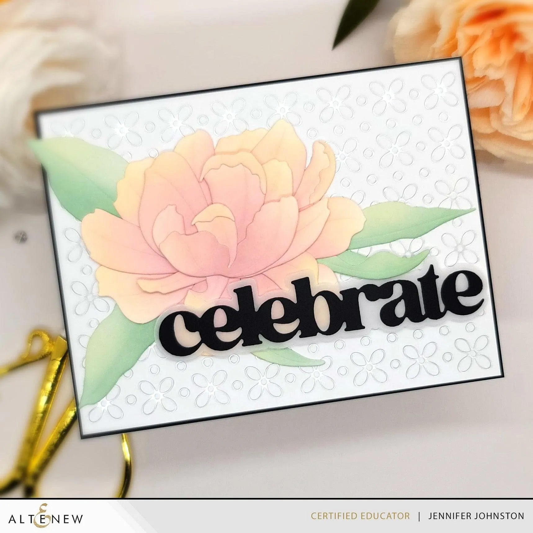 Pink Star Tulip Layering Die Set