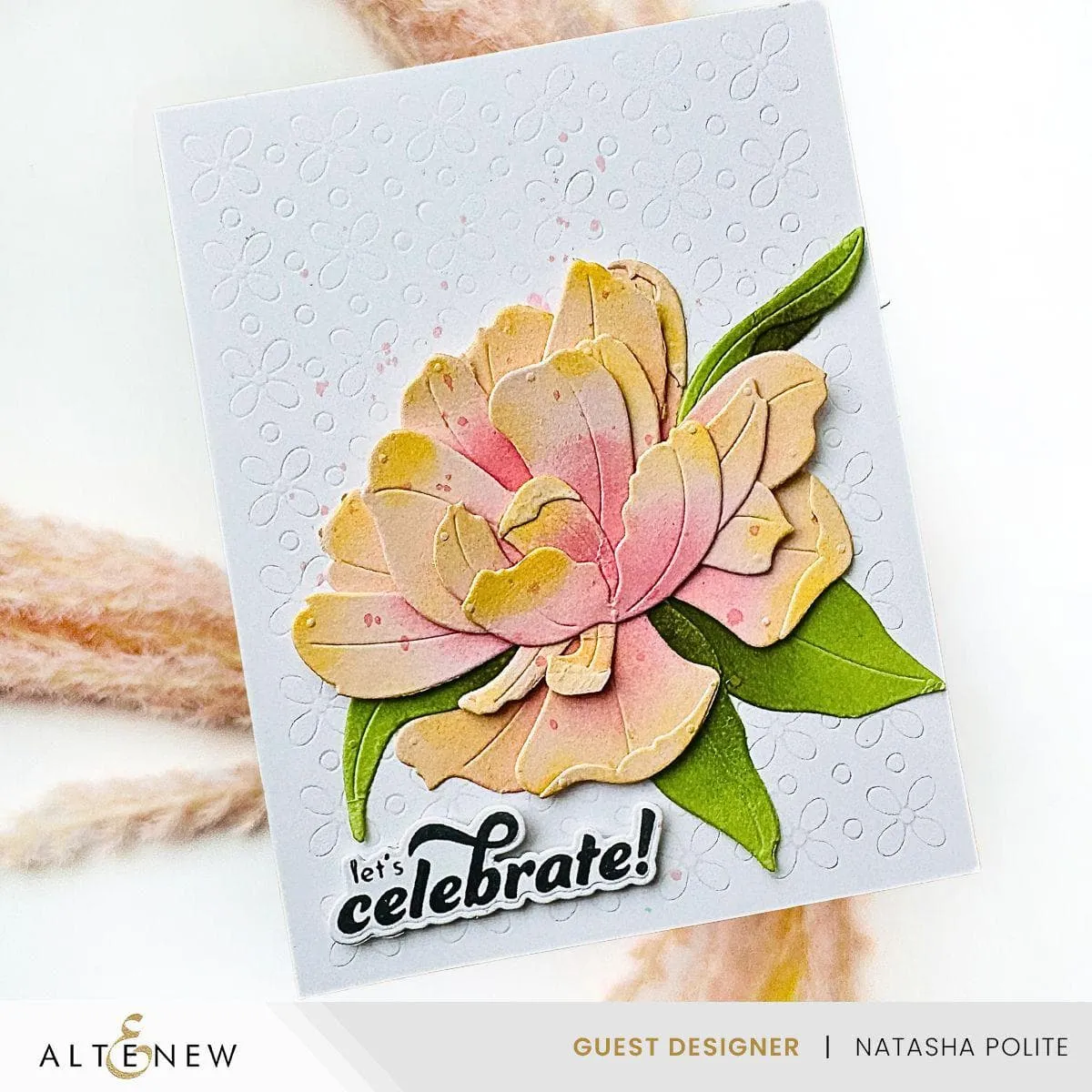 Pink Star Tulip Layering Die Set