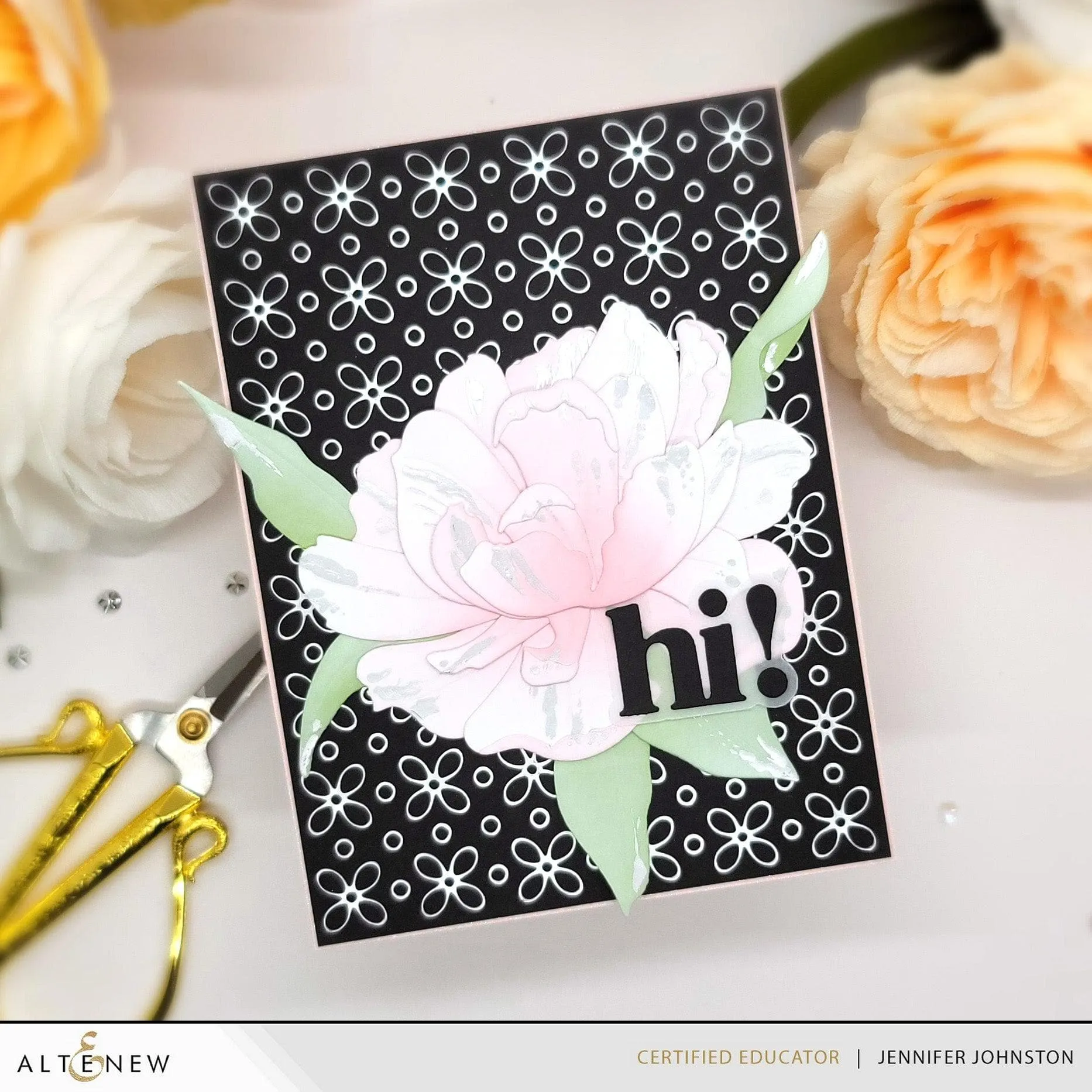 Pink Star Tulip Layering Die Set