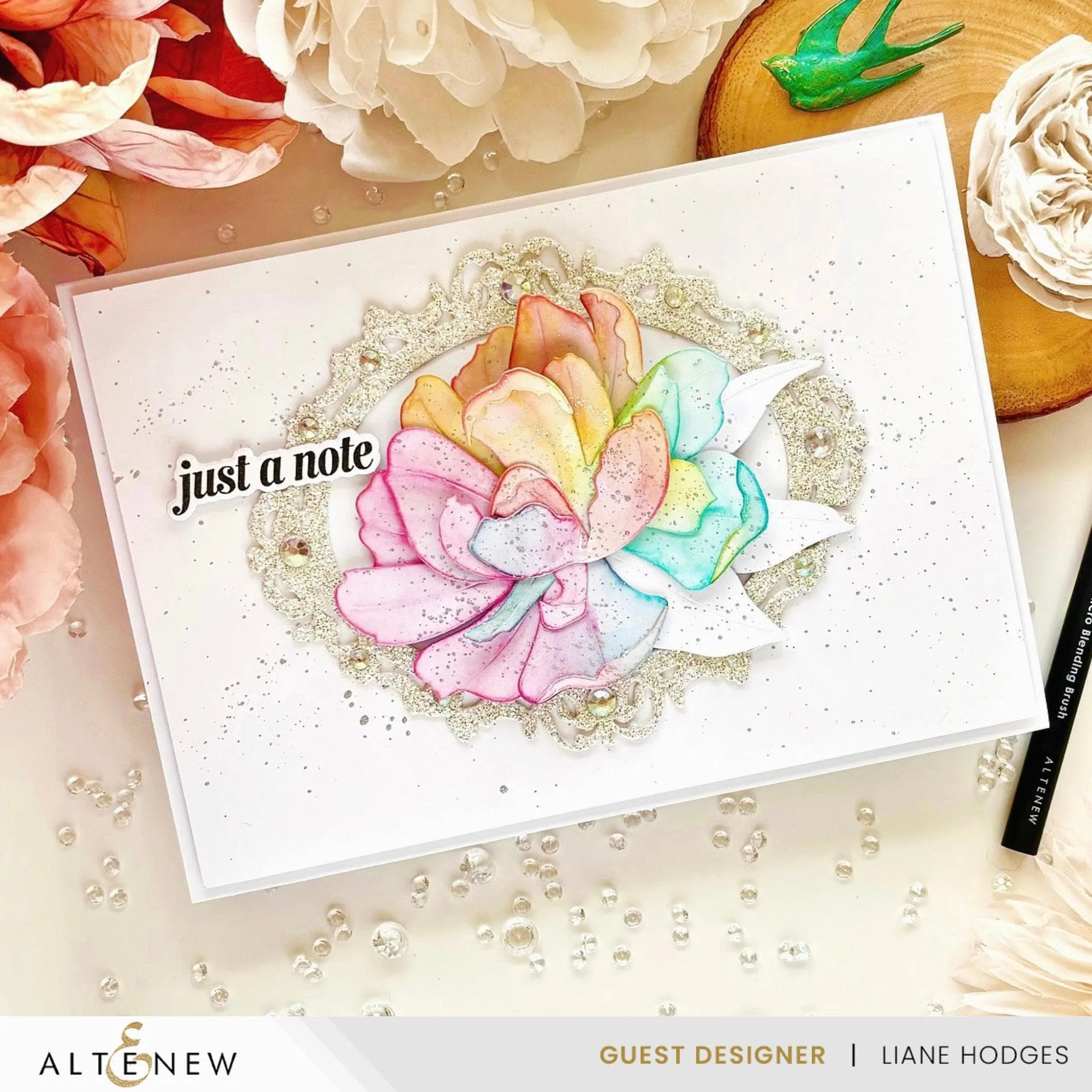 Pink Star Tulip Layering Die Set