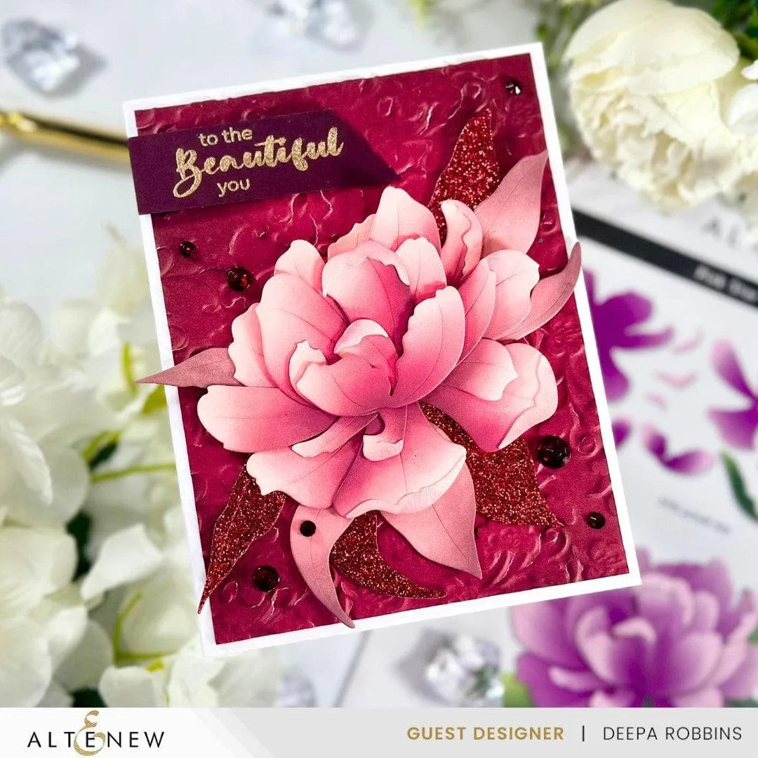 Pink Star Tulip Layering Die Set