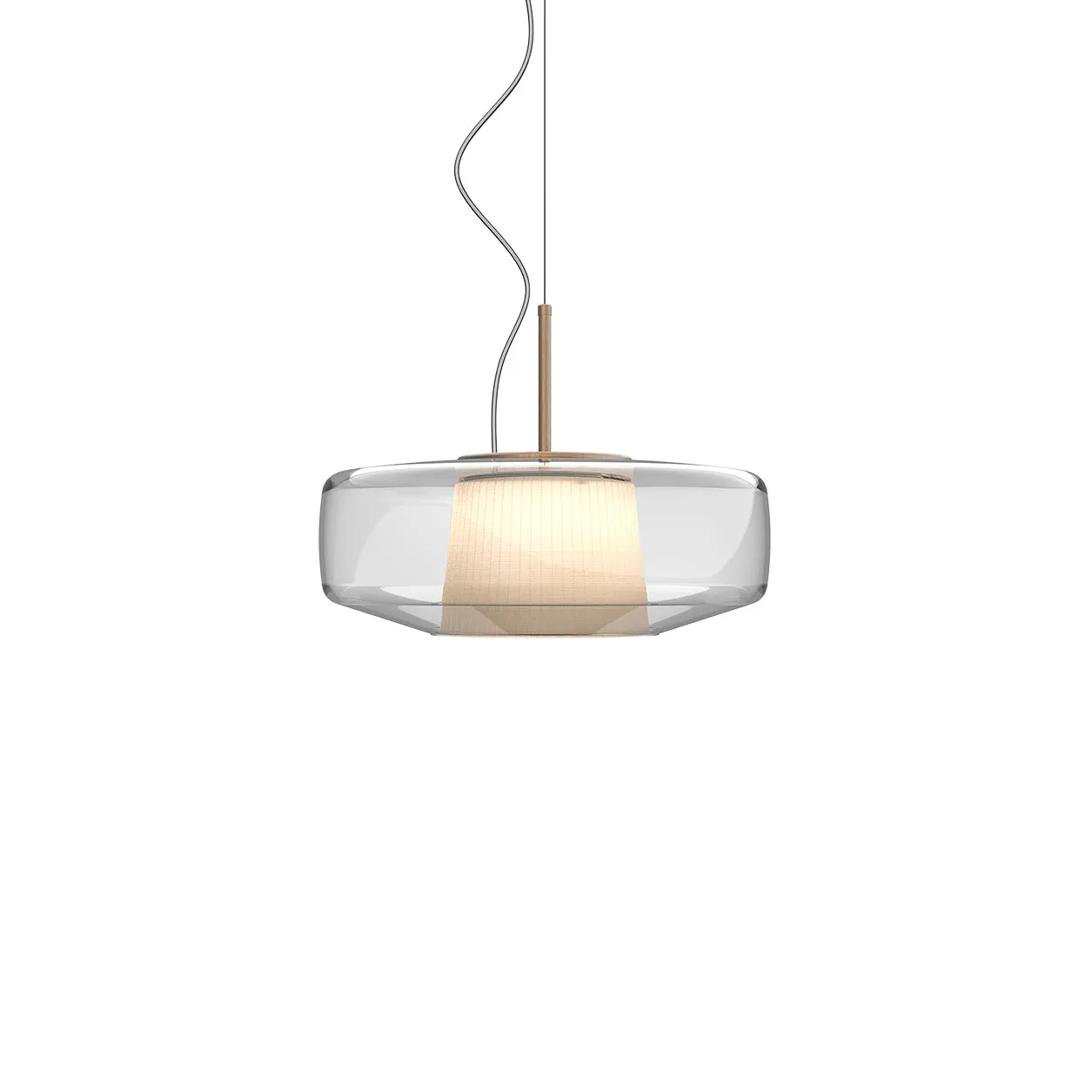 Plisse LED Pendant Light