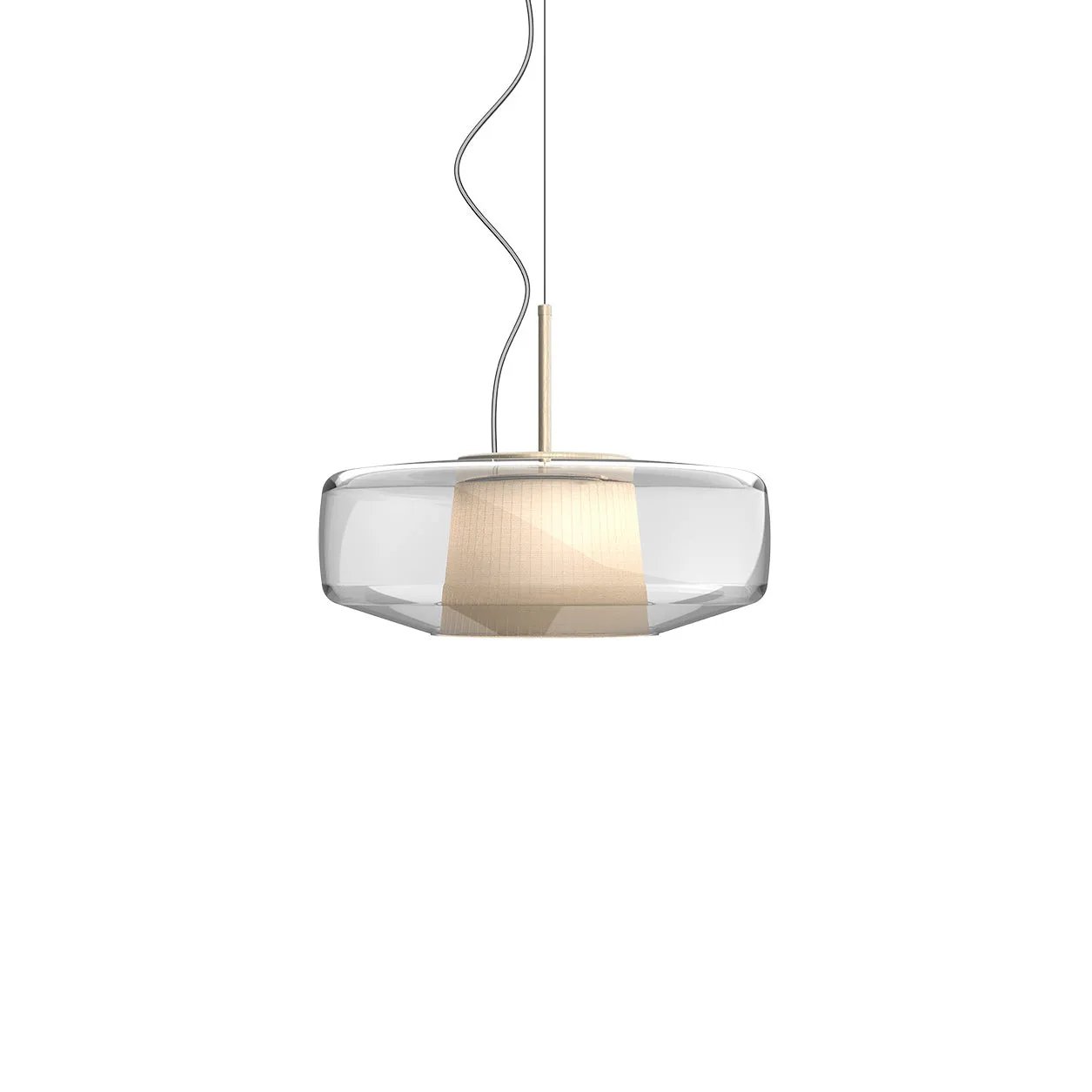 Plisse LED Pendant Light