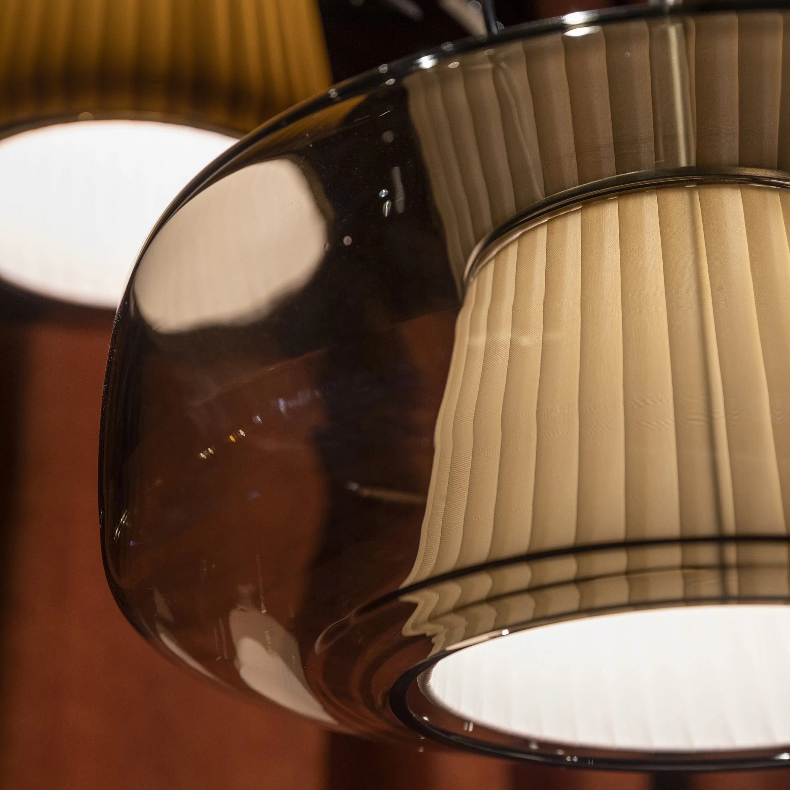 Plisse LED Pendant Light