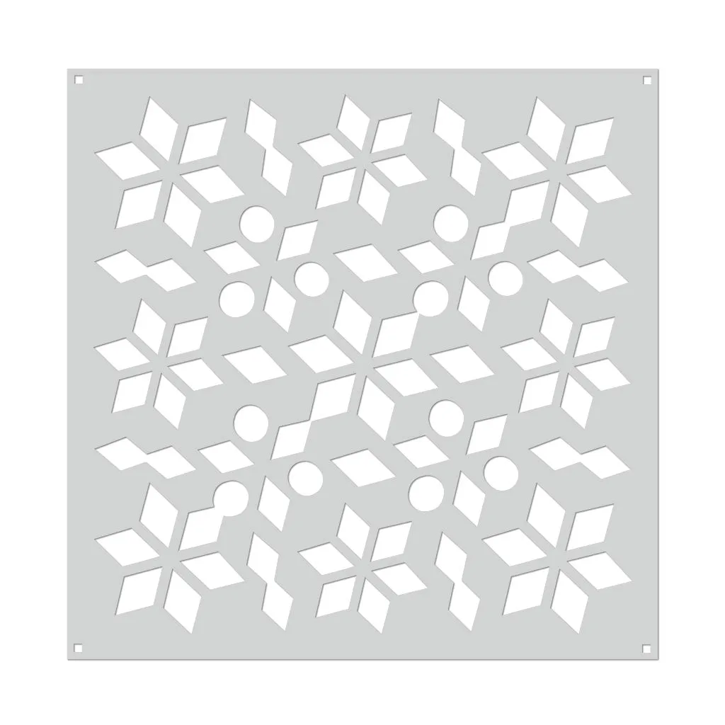 Poinsettia Pattern Stencil