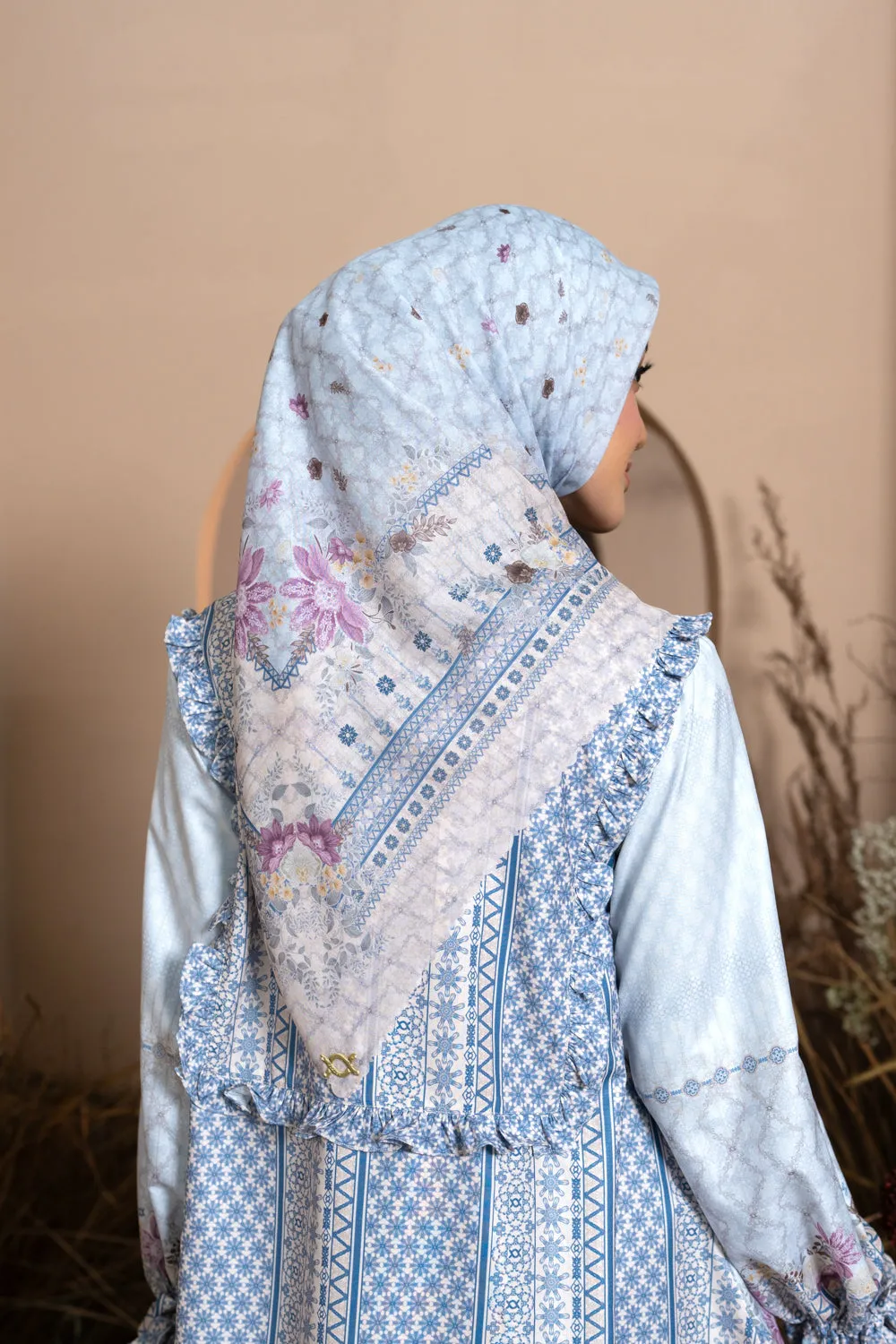 Pre Order - Mariri Scarf Serene Azure