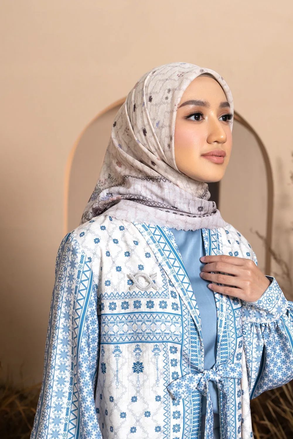Pre Order - Mariri Scarf Vanilla Whisp