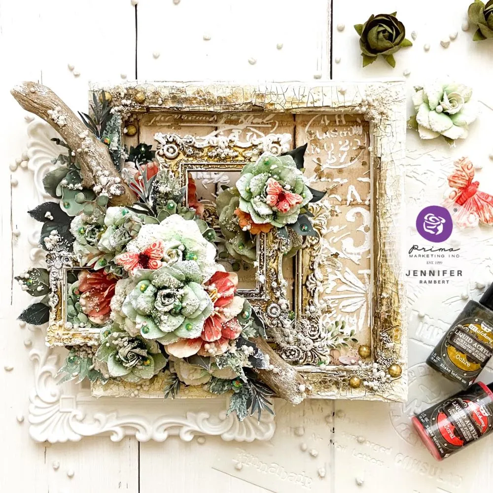 Prima Marketing Finnabair Art Alchemy Stencil Set Perfectly Grungy