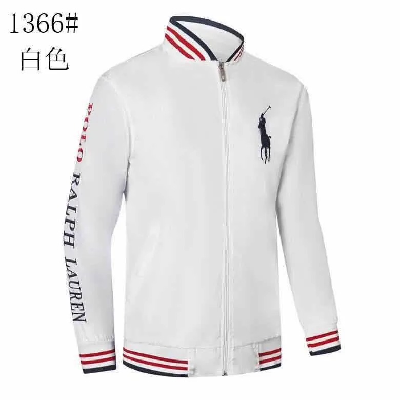 Prl Crested Hand Logo Design White Jacket Tracksuit
