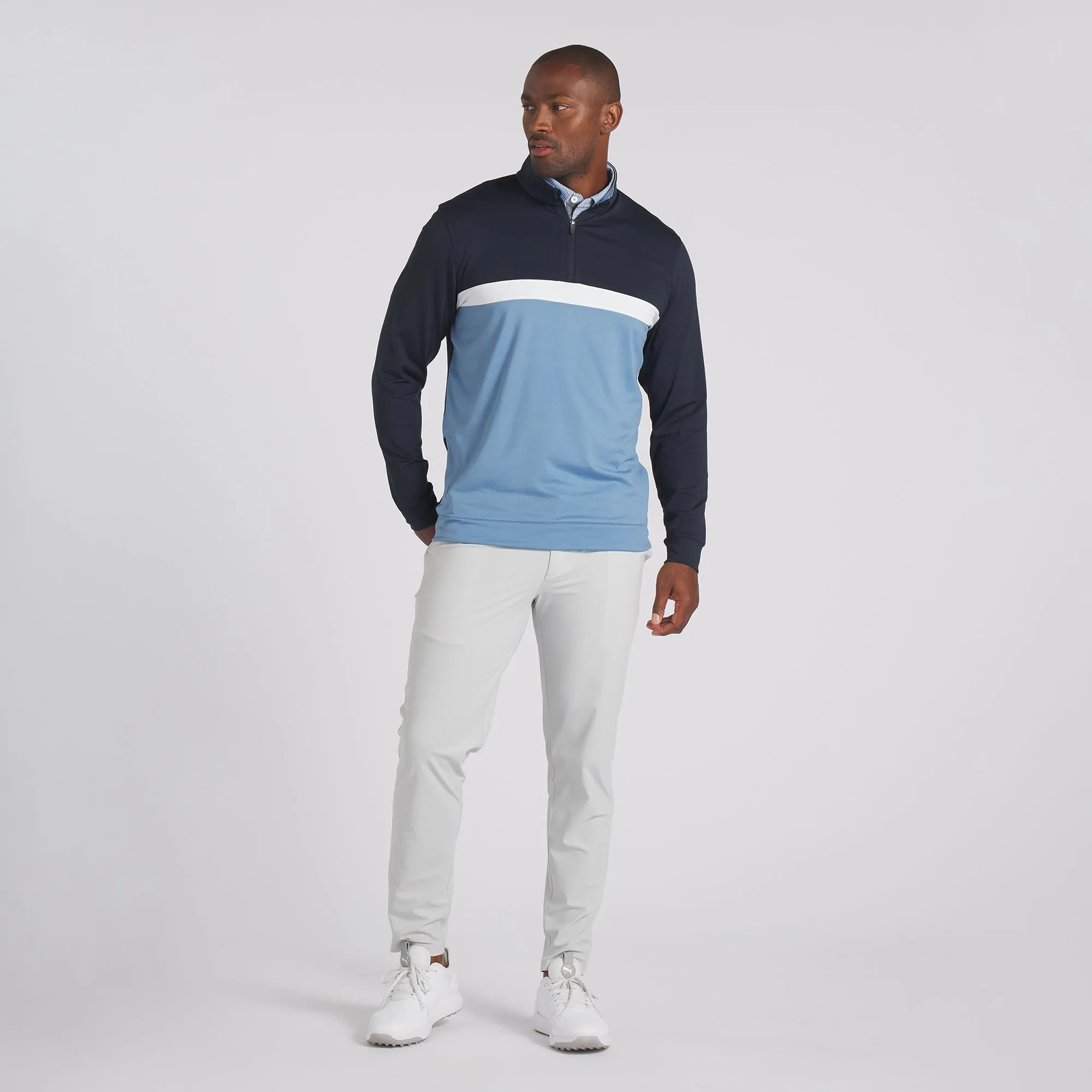 Pure Colorblock Golf 1/4 Zip