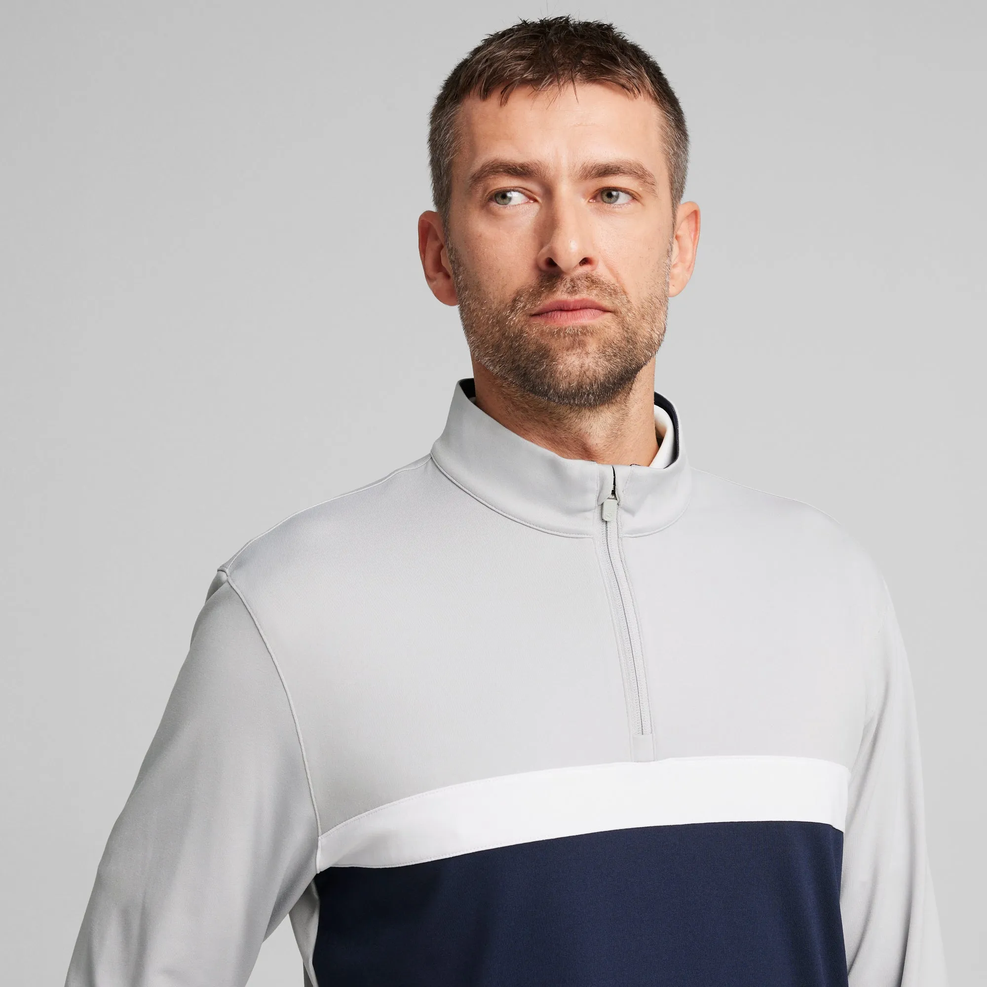 Pure Colorblock Golf 1/4 Zip