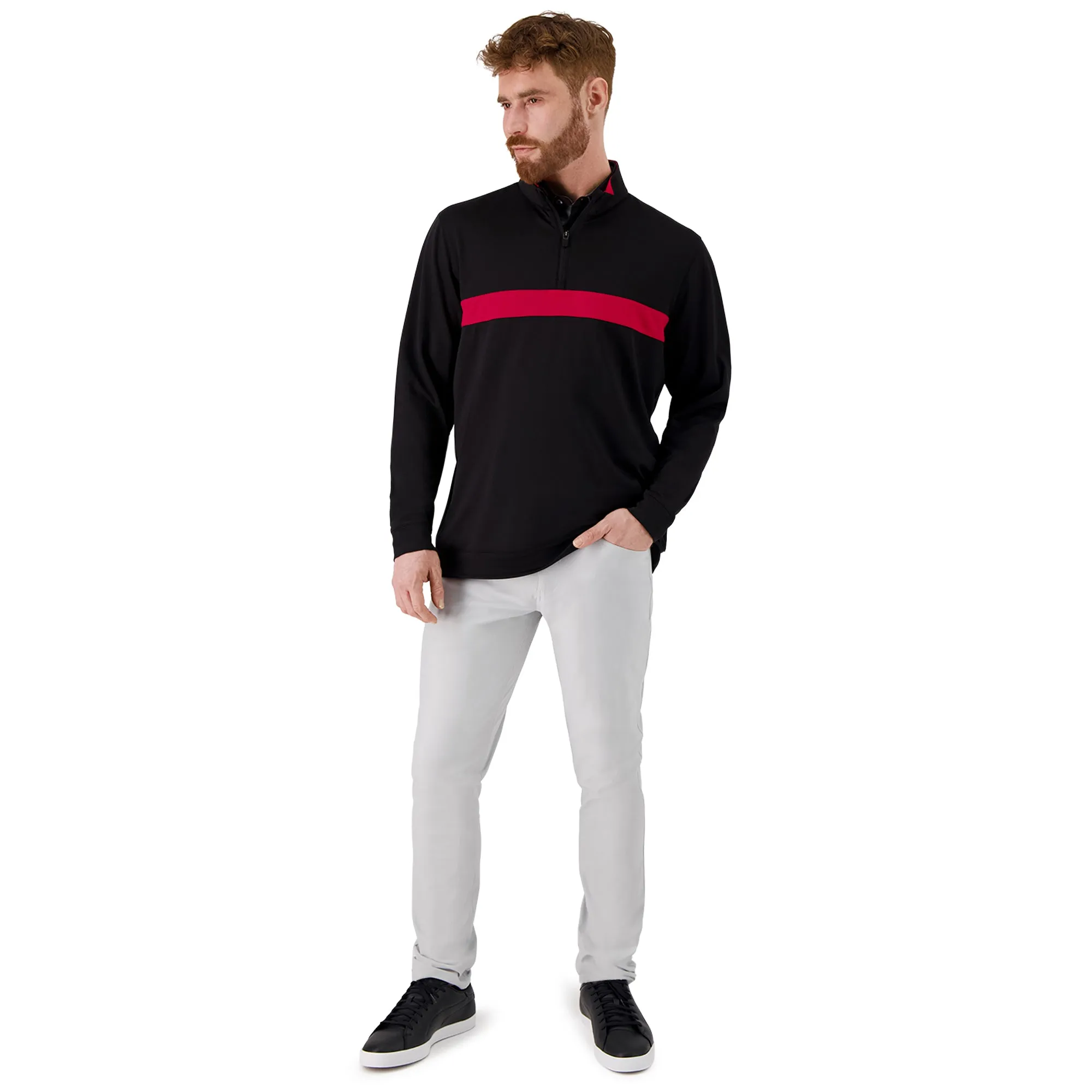 Pure Colorblock Golf 1/4 Zip