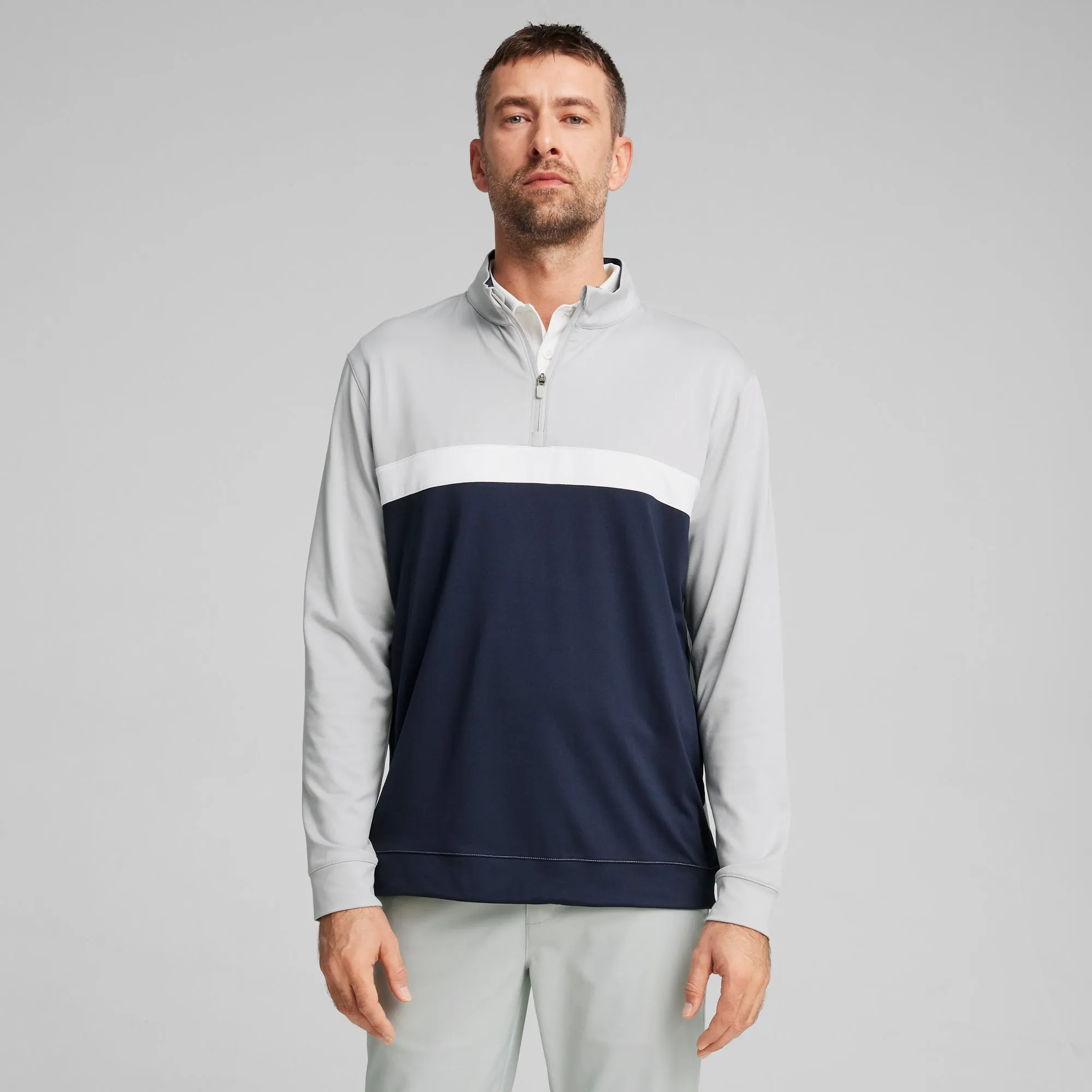 Pure Colorblock Golf 1/4 Zip
