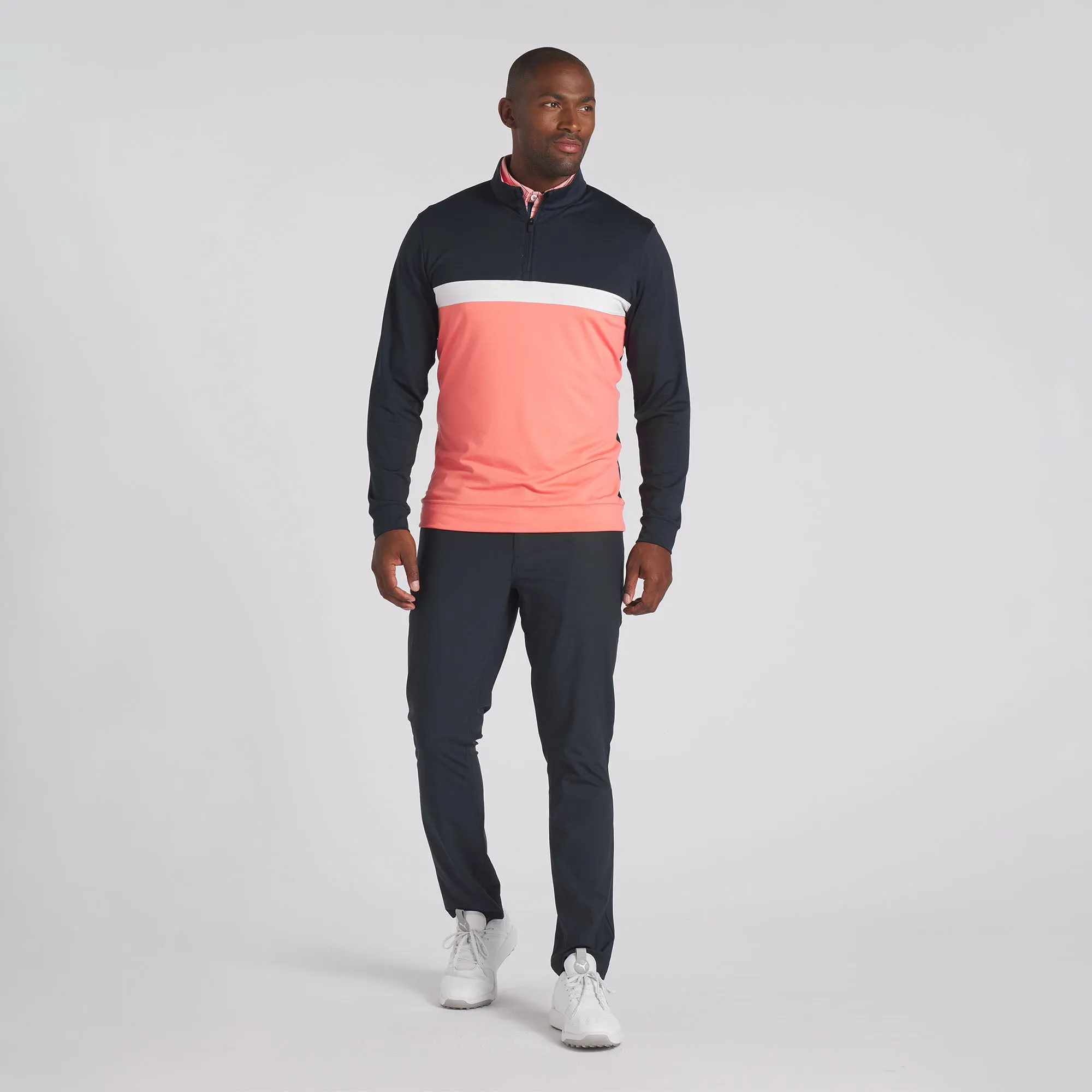 Pure Colorblock Golf 1/4 Zip