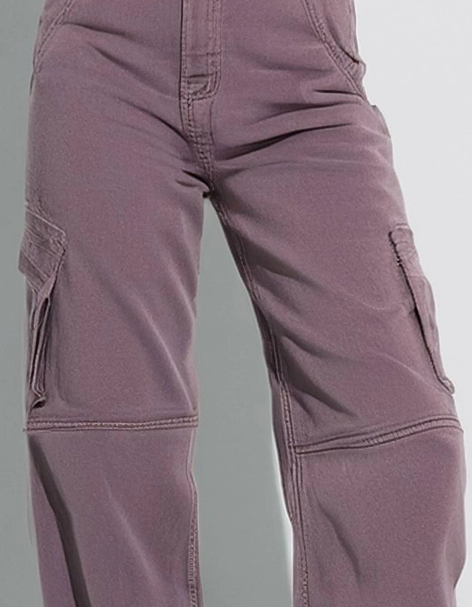 Purple Cargo Pants