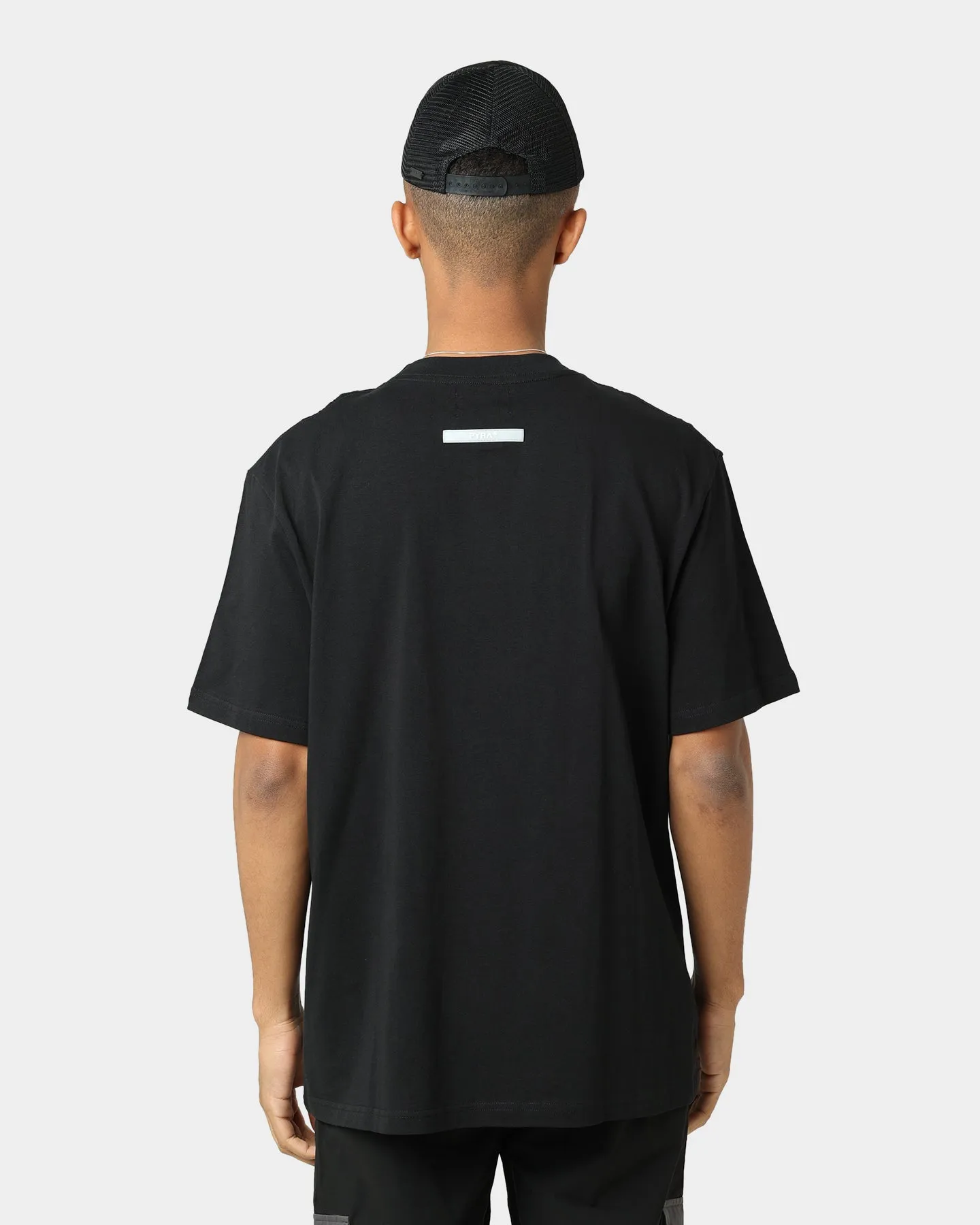 Pyra Stacked Logo T-Shirt Black/White
