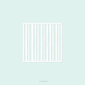Quirky Stripe Stencil (1 stencil; 6 x 6)