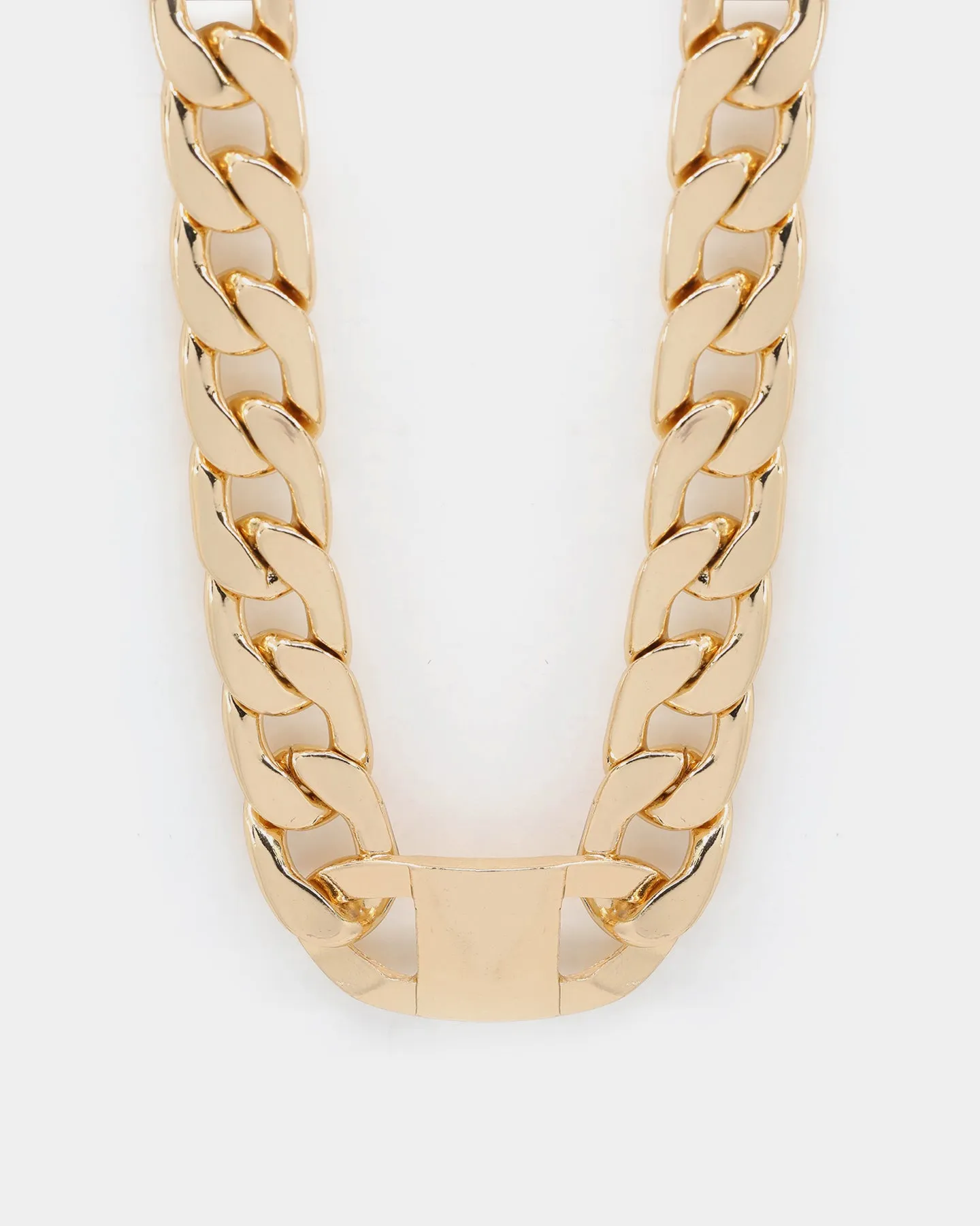Raising Hell Women's Clasp Choker Chain Gold
