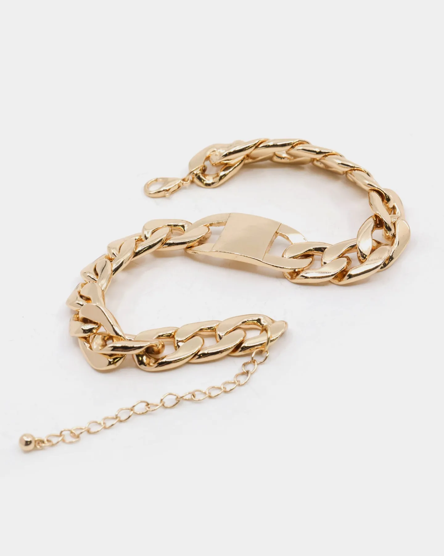 Raising Hell Women's Clasp Choker Chain Gold