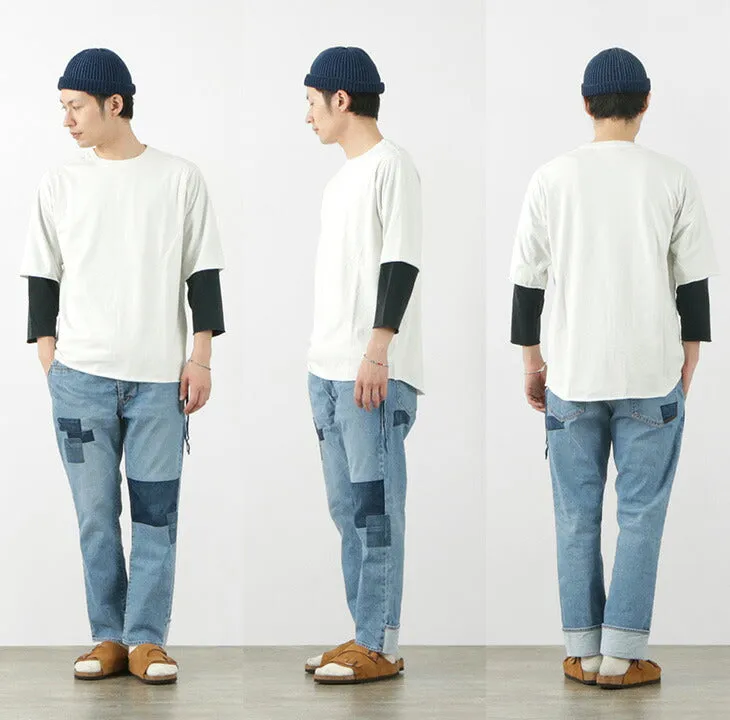 REMI RELIEF / Jersey Grunge 7/10 Sleeve T-Shirt