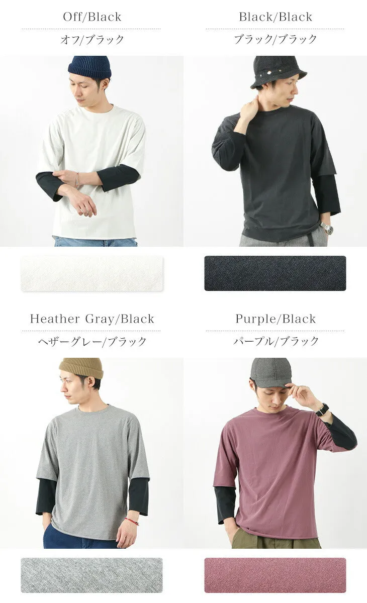 REMI RELIEF / Jersey Grunge 7/10 Sleeve T-Shirt