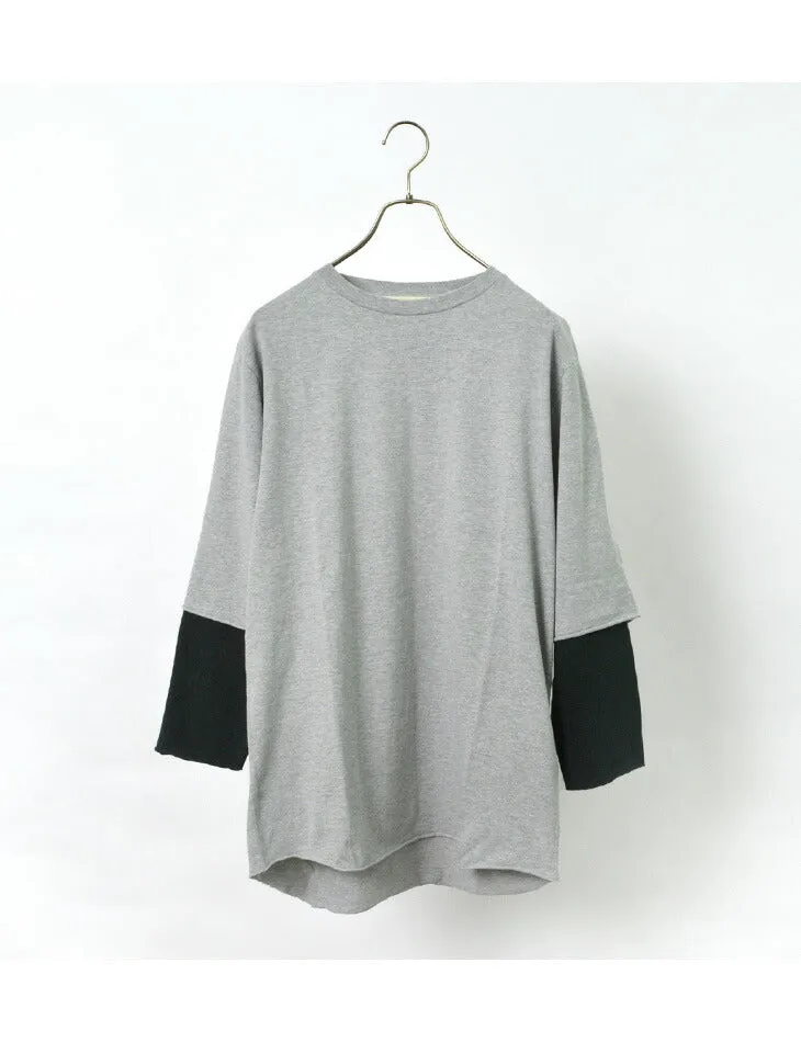 REMI RELIEF / Jersey Grunge 7/10 Sleeve T-Shirt