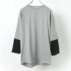 REMI RELIEF / Jersey Grunge 7/10 Sleeve T-Shirt
