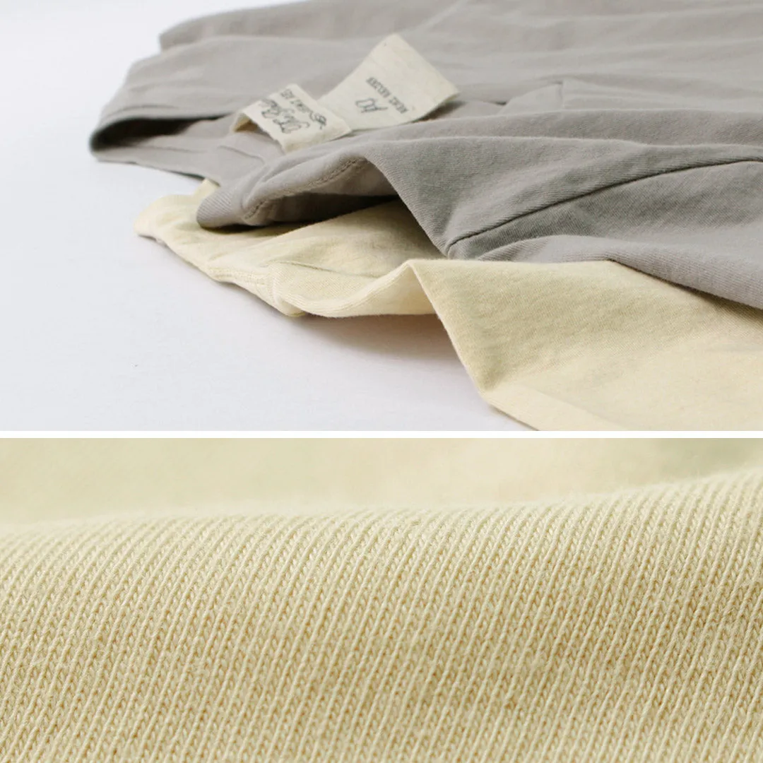 REMI RELIEF / LW processed V-neck T-shirt