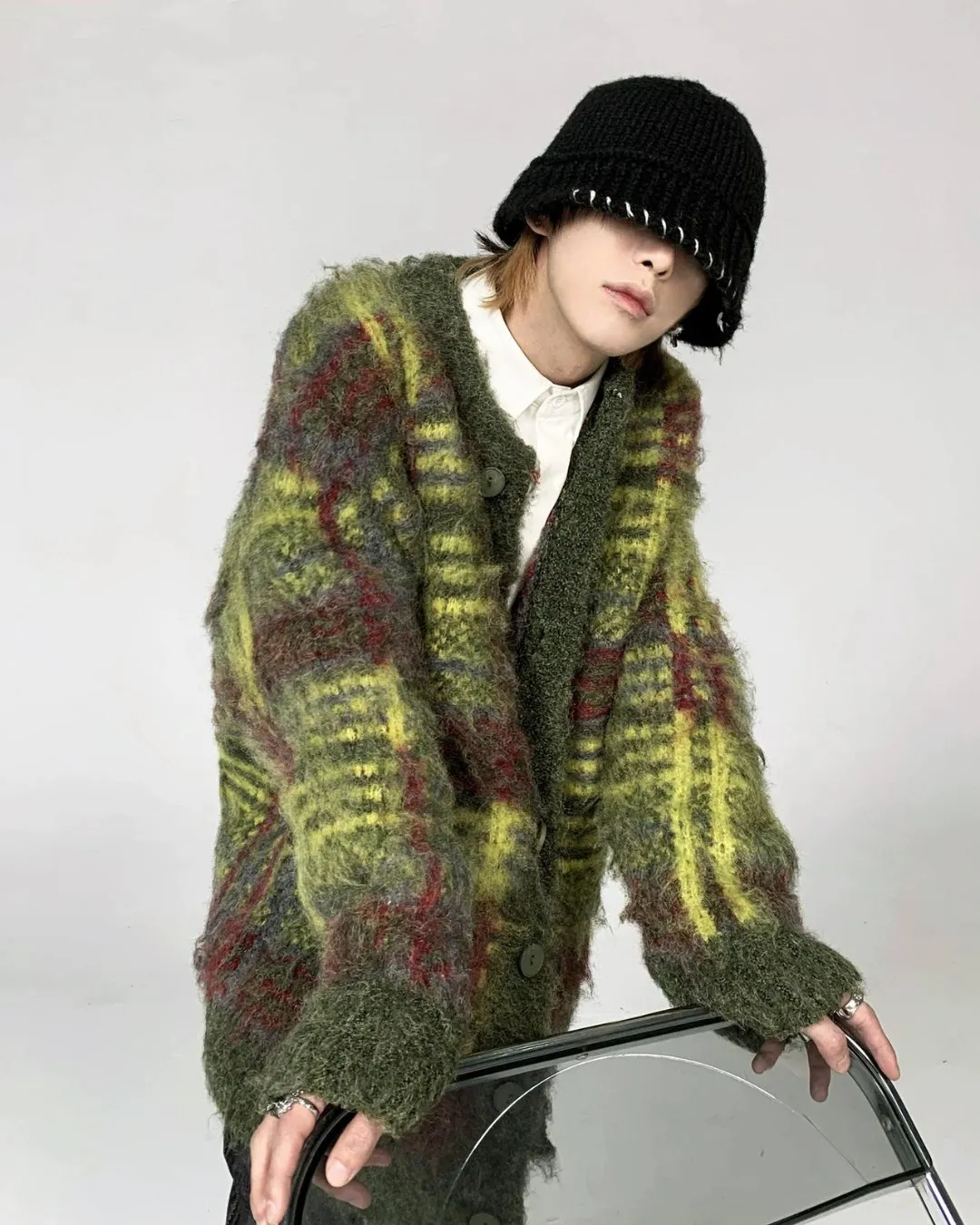 Retro Mohair Cardigan ASD0069
