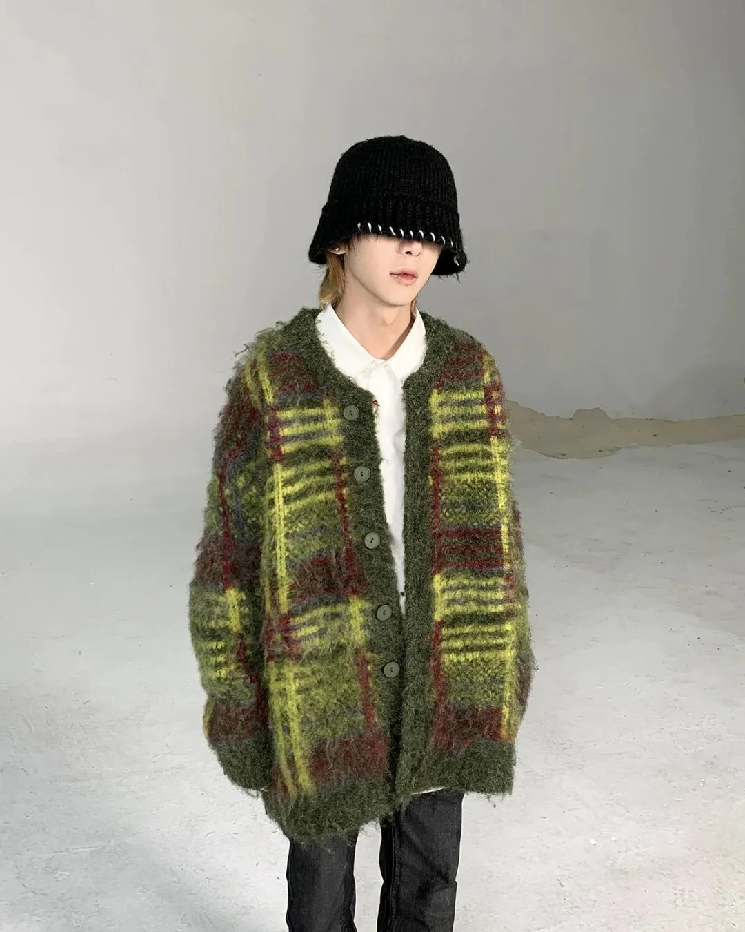 Retro Mohair Cardigan ASD0069