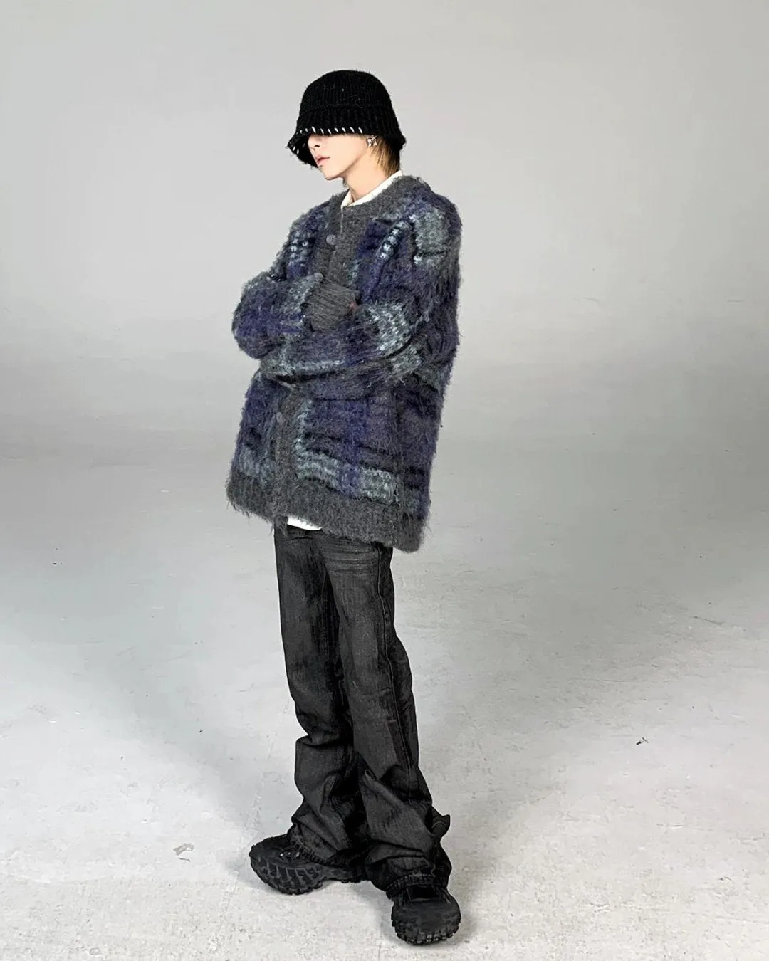 Retro Mohair Cardigan ASD0069