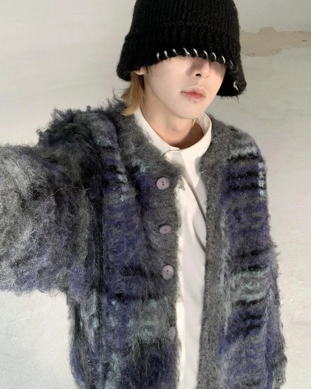 Retro Mohair Cardigan ASD0069