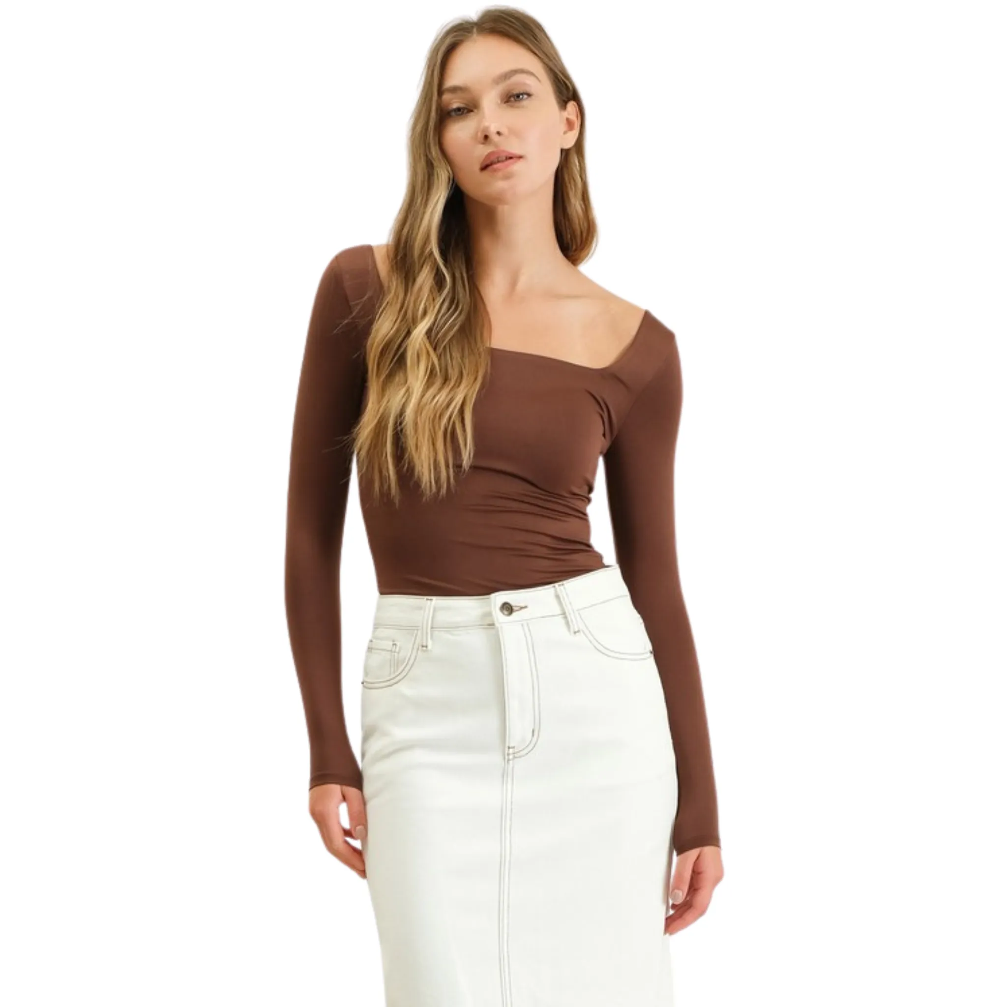Reversible Long Sleeve Top