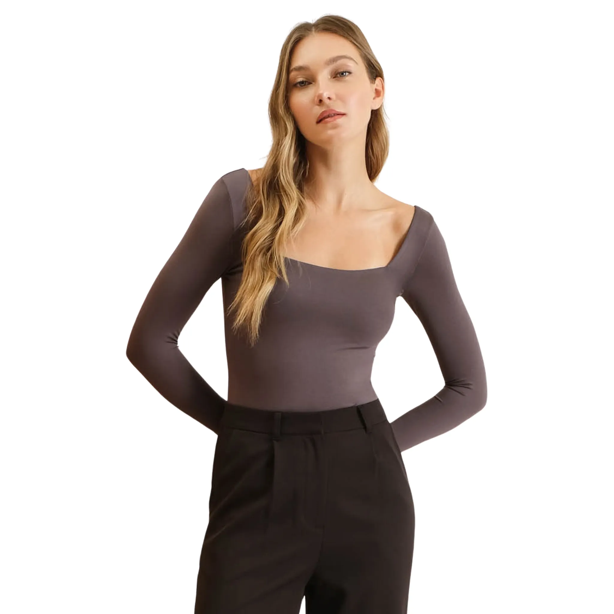Reversible Long Sleeve Top