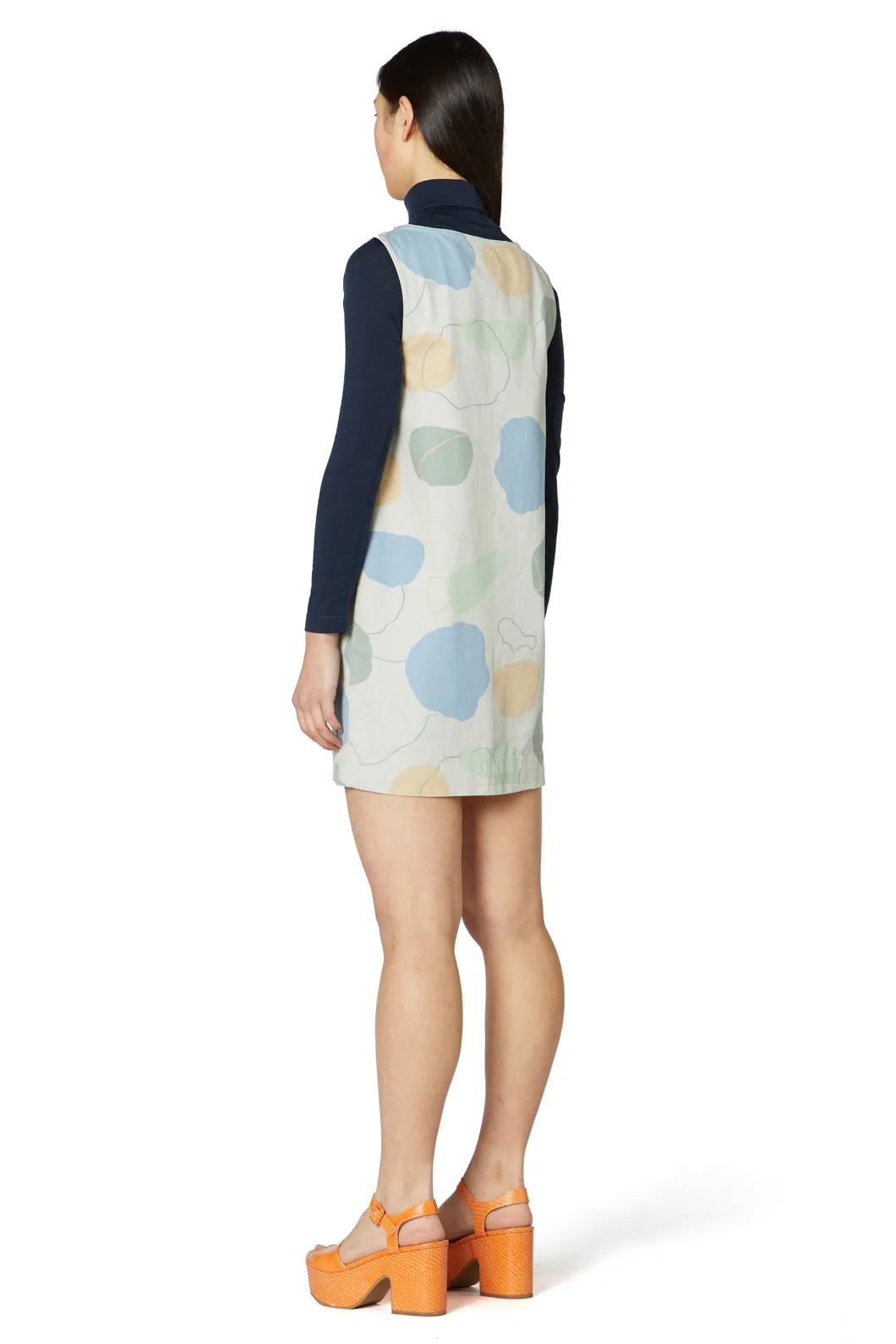 Rock Solid Denim Pinafore