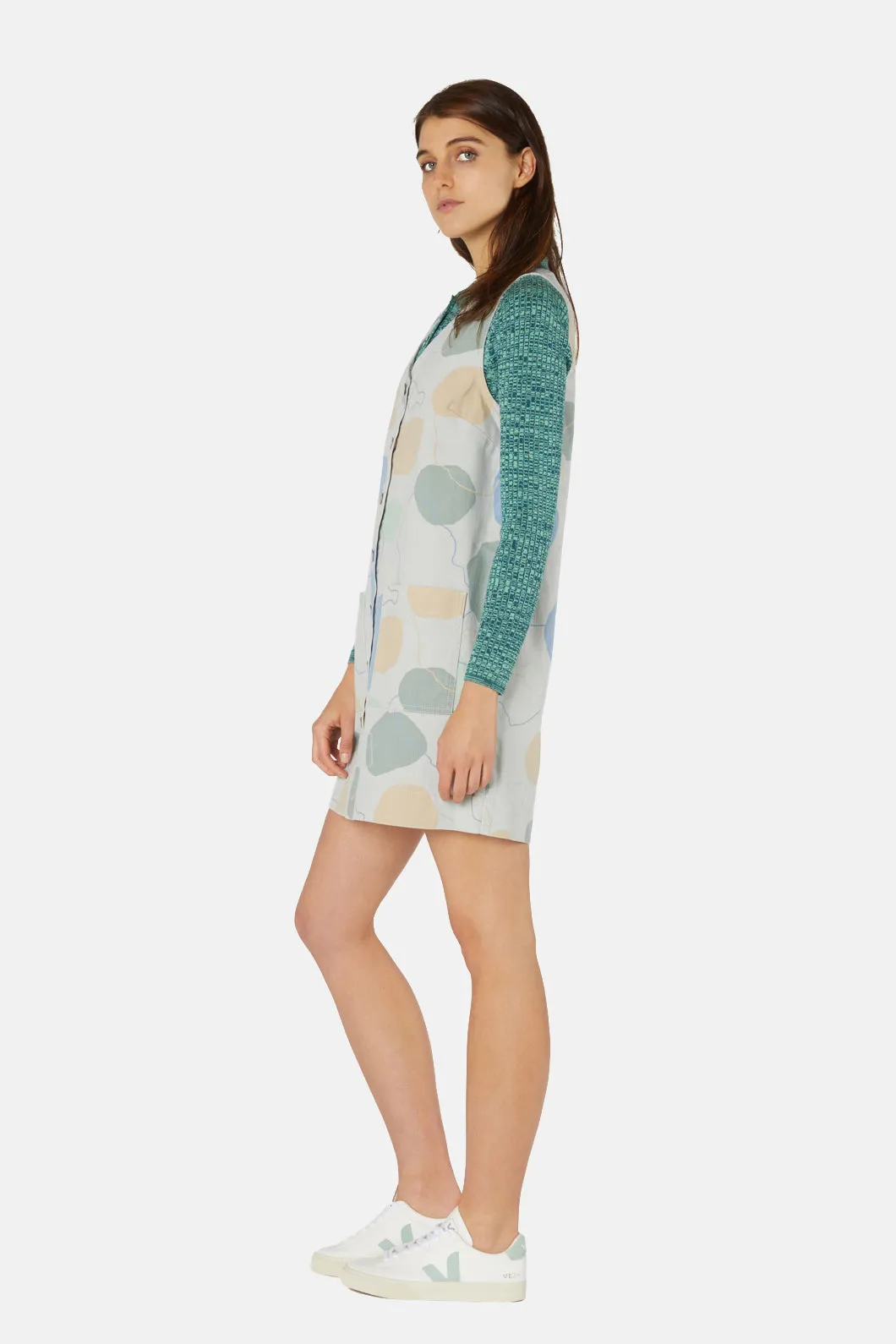 Rock Solid Denim Pinafore