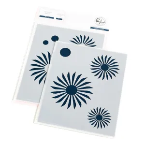 Rosettes stencil