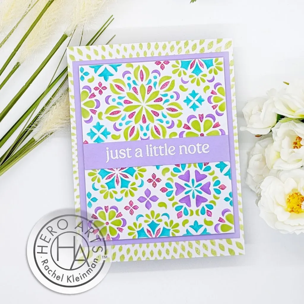 SA263 Color Layering Mandala Flower Pattern Stencils