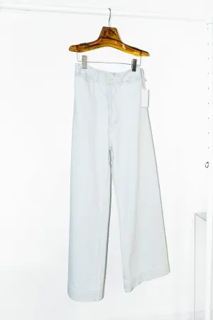 Sailor Pants in Pale Blue Denim