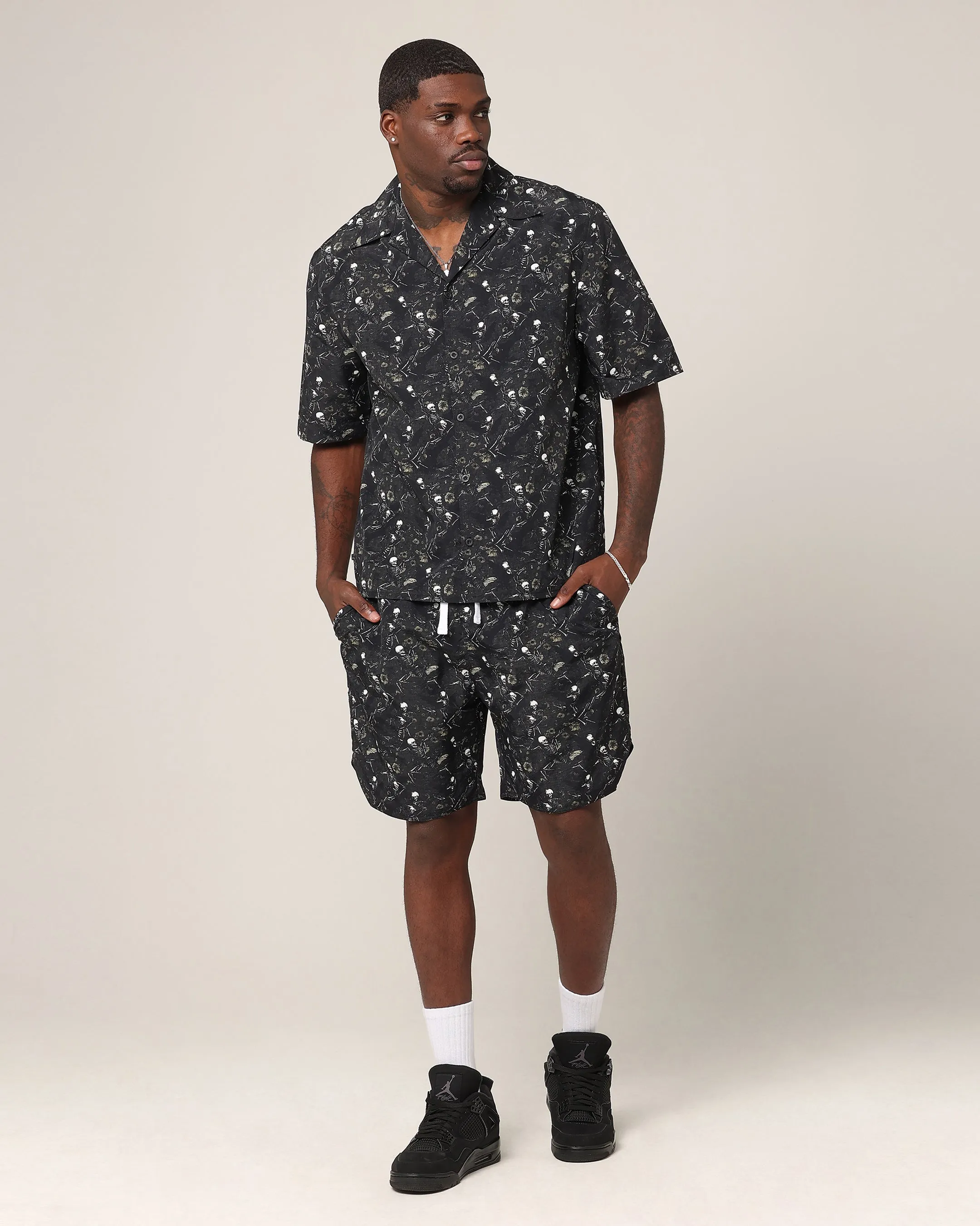 Saint Morta Netherworld Button Up Shirt Multi