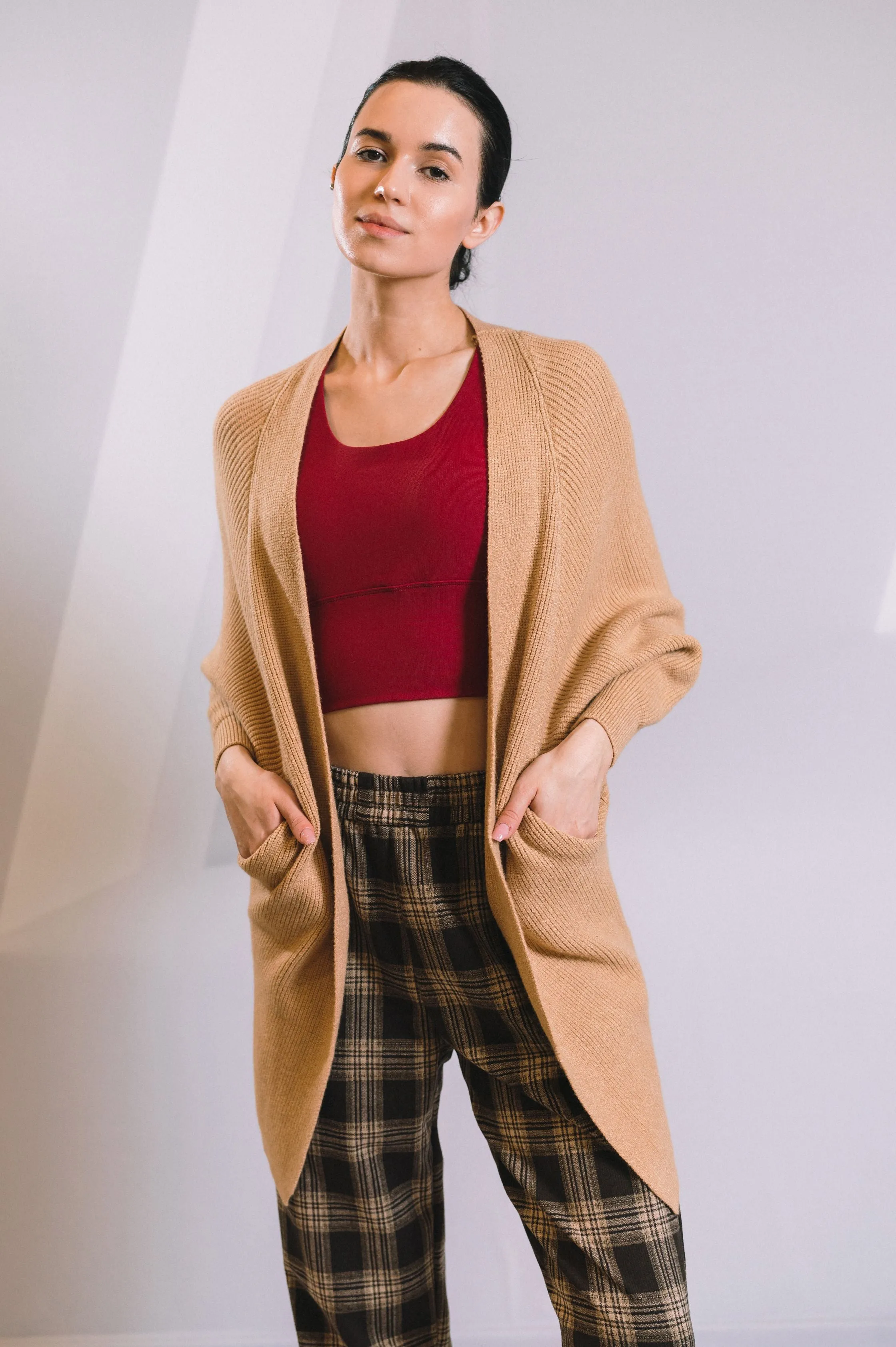 SAMANTHA OPEN KNIT CARDIGAN