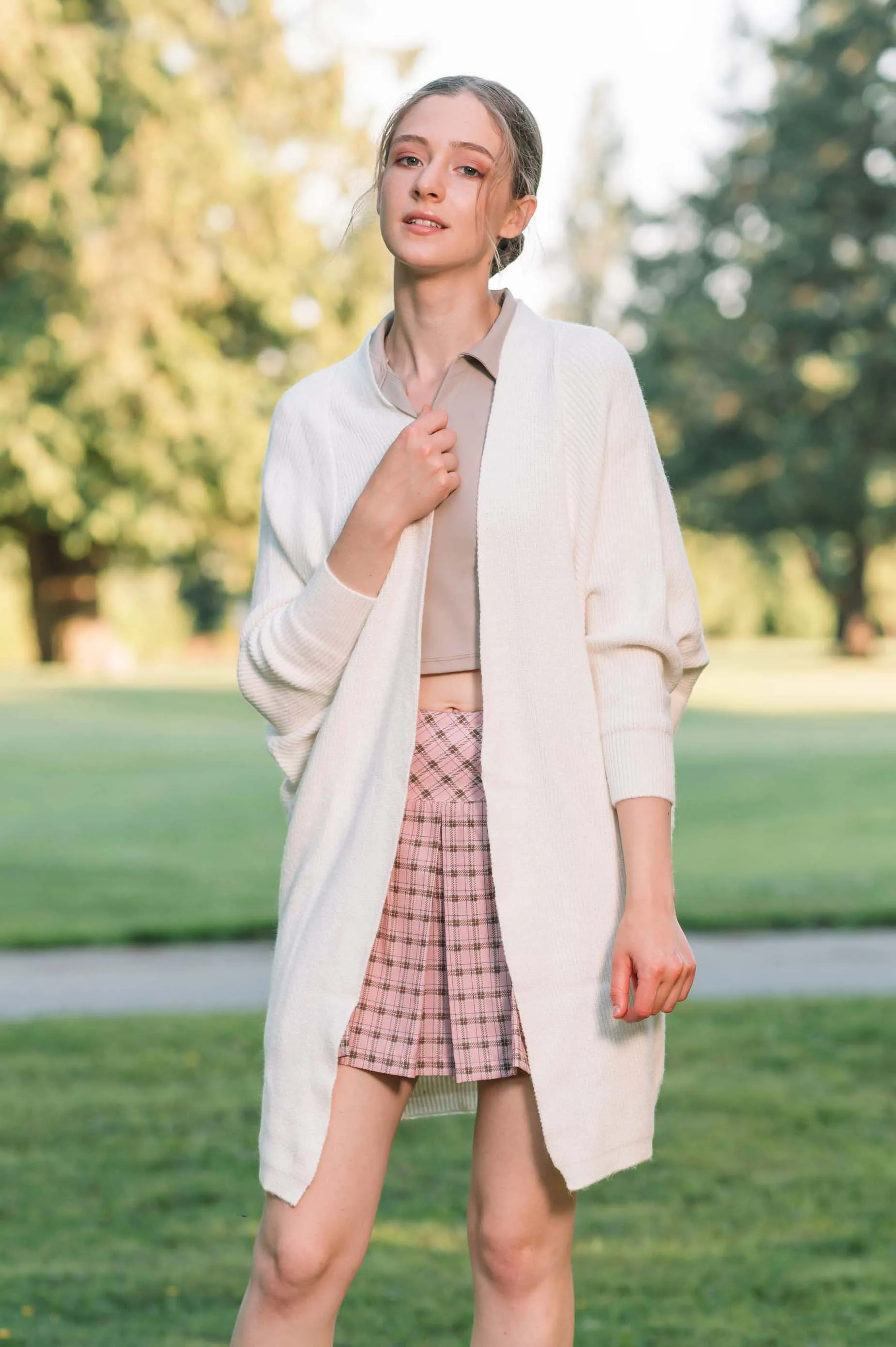 SAMANTHA OPEN KNIT CARDIGAN