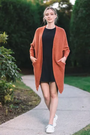SAMANTHA OPEN KNIT CARDIGAN