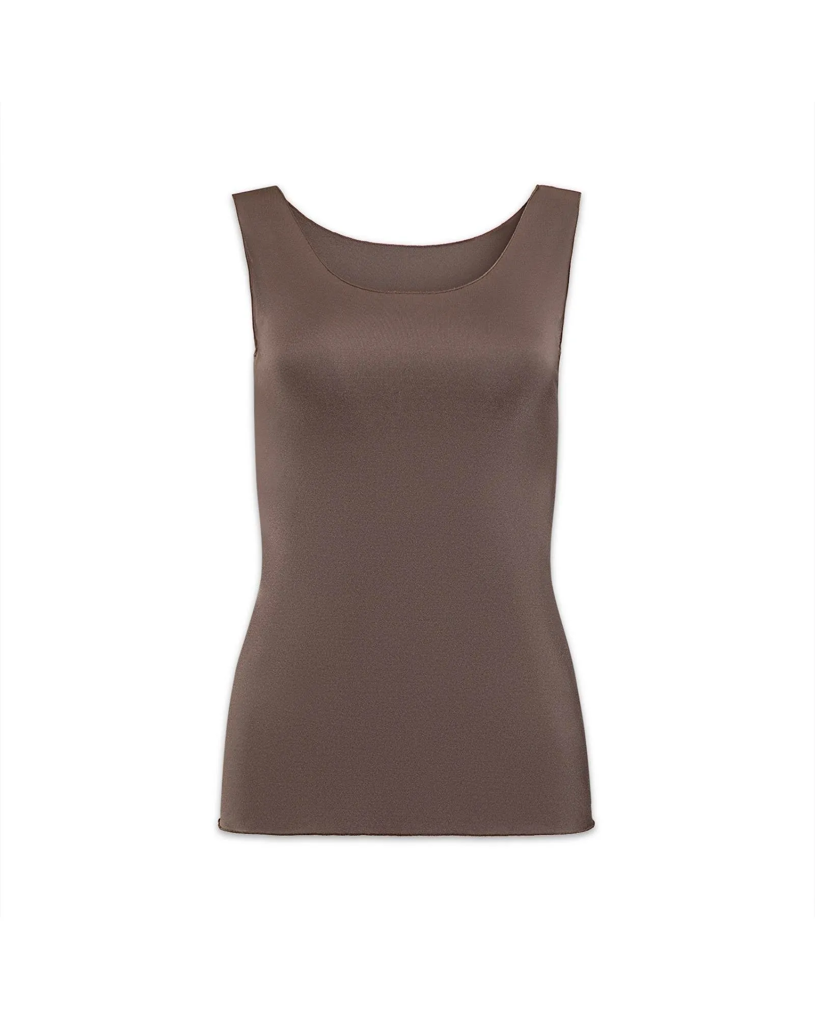 Satin Reversible Scoop Tank