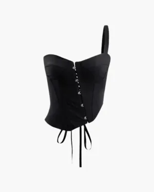 Saveria – Tie-back detail – Corset top