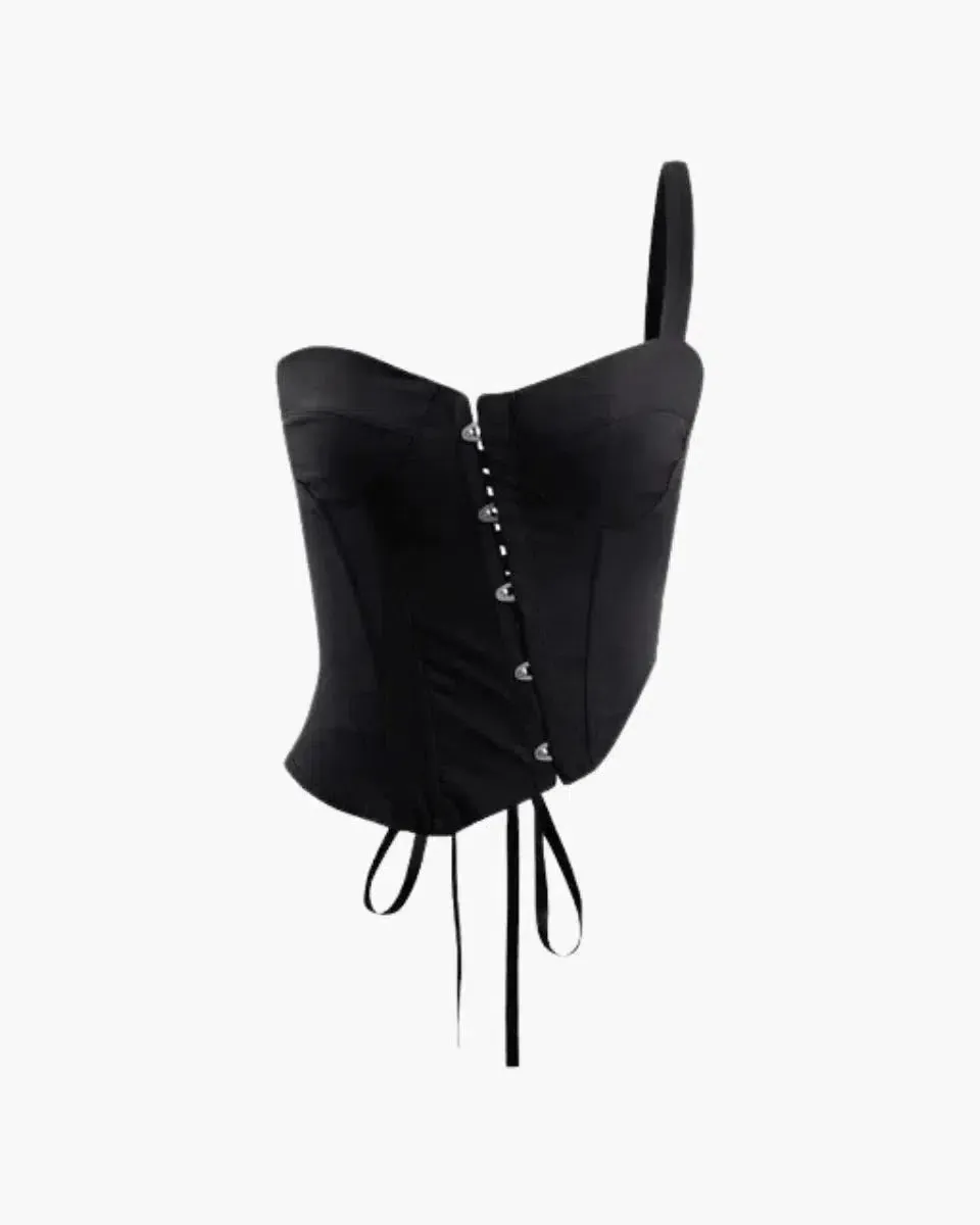 Saveria – Tie-back detail – Corset top