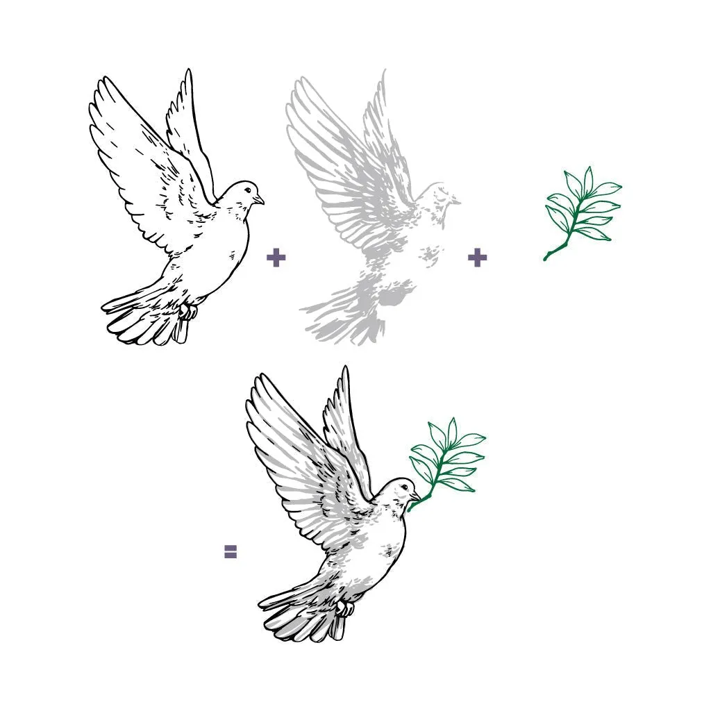 SB345 Color Layering Dove Bundle (C)